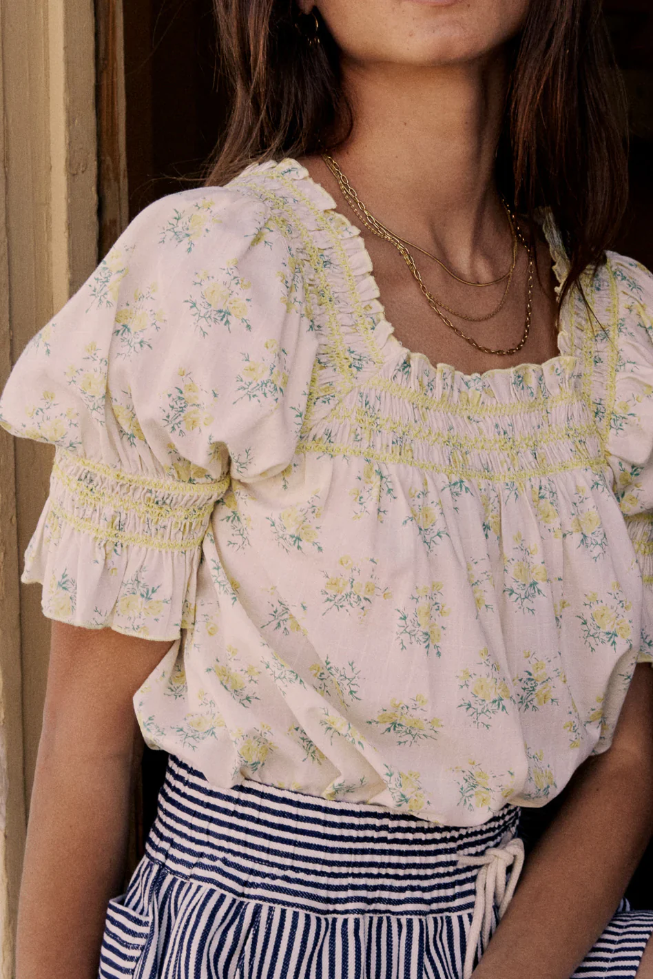 Karrie Floral Blouse