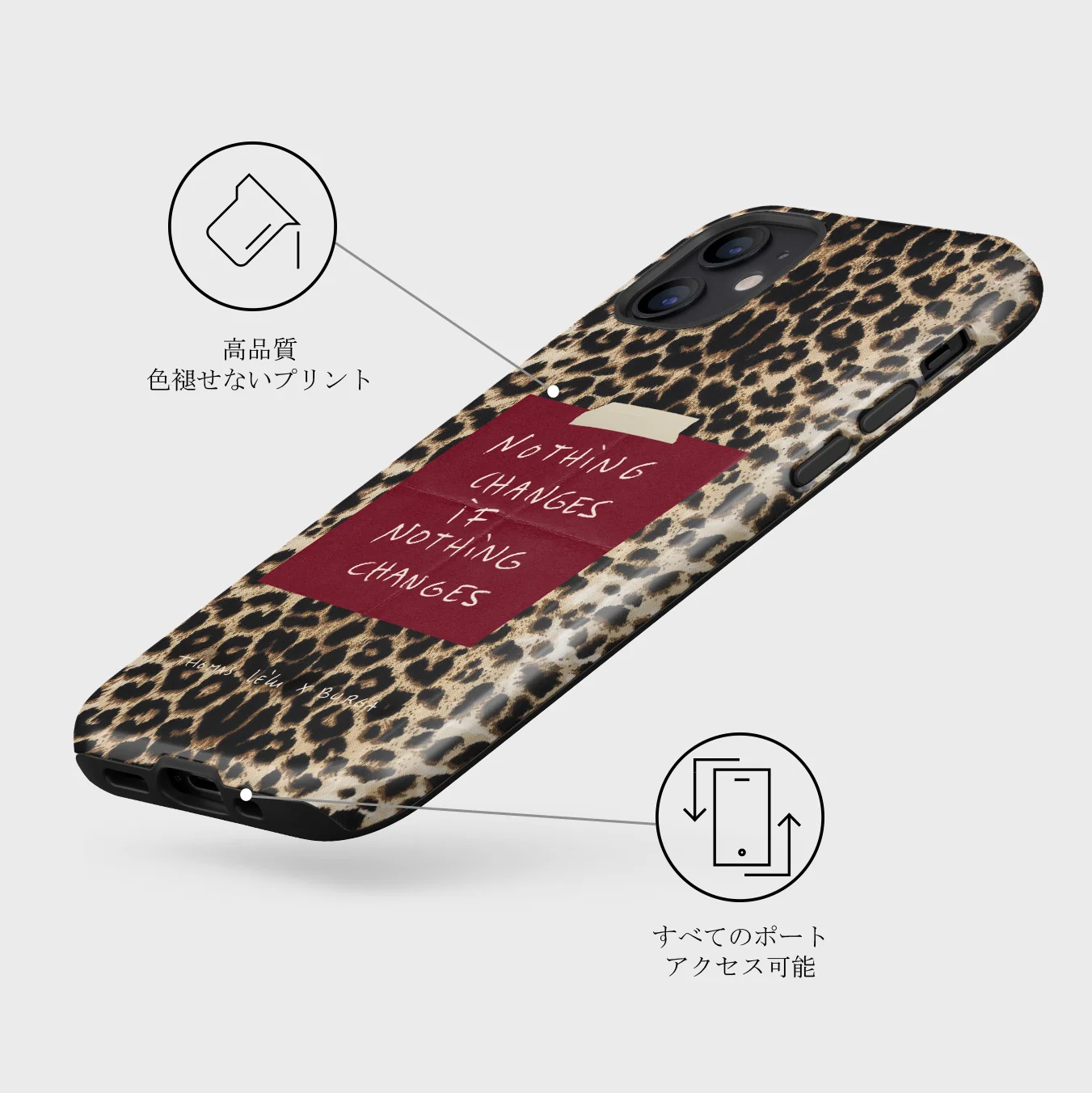Nothing Changes - iPhone 12 Mini ケース