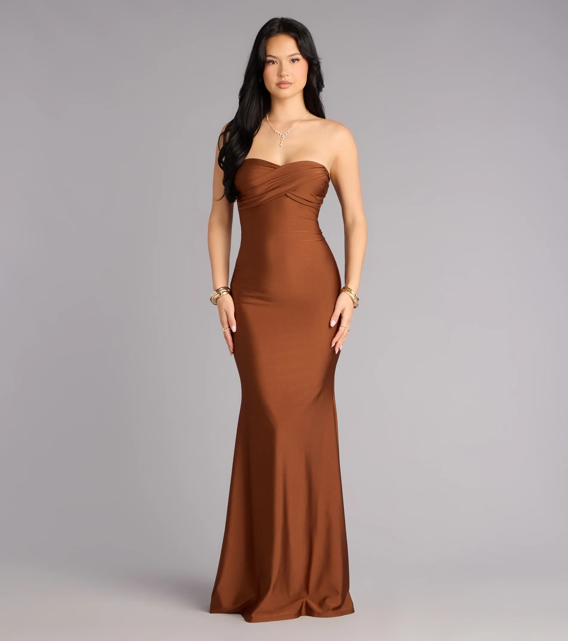 Adley Strapless Mermaid Dress
