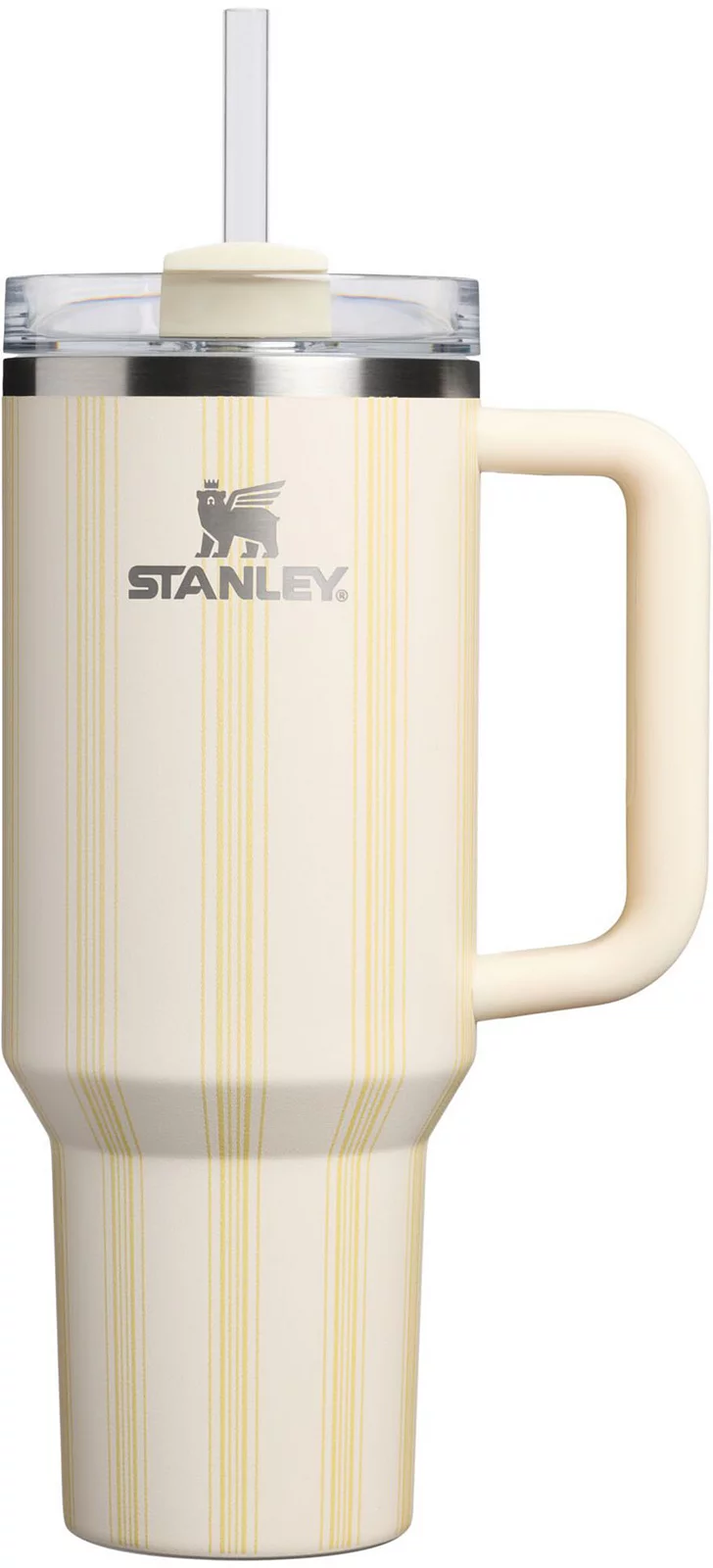 Stanley 40 oz. Quencher H2.0 FlowState Tumbler - Cream Picnic Stripe