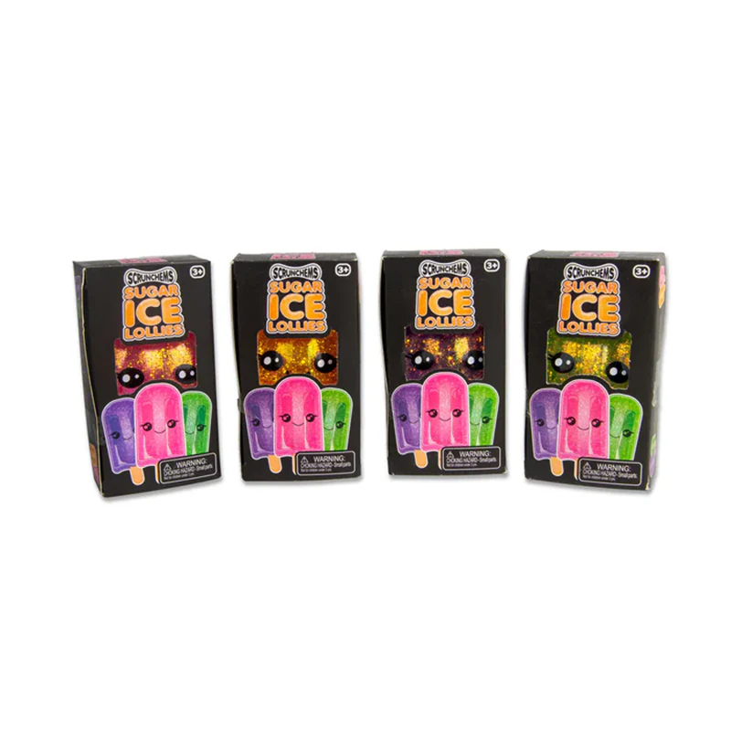 Scrunchems Sugar Ice Lollies Squishy Fidget Toy (1pc) Color Ships Assorted