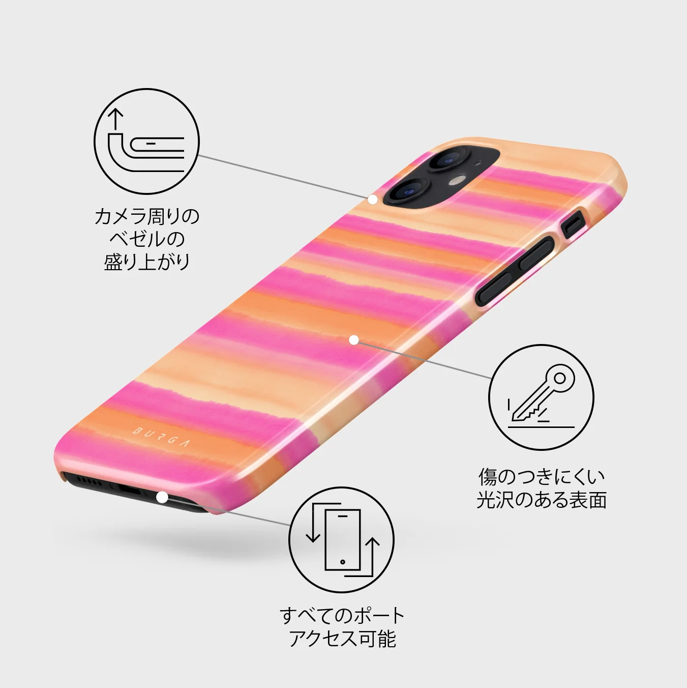 Sun Lover - iPhone 12 Mini ケース