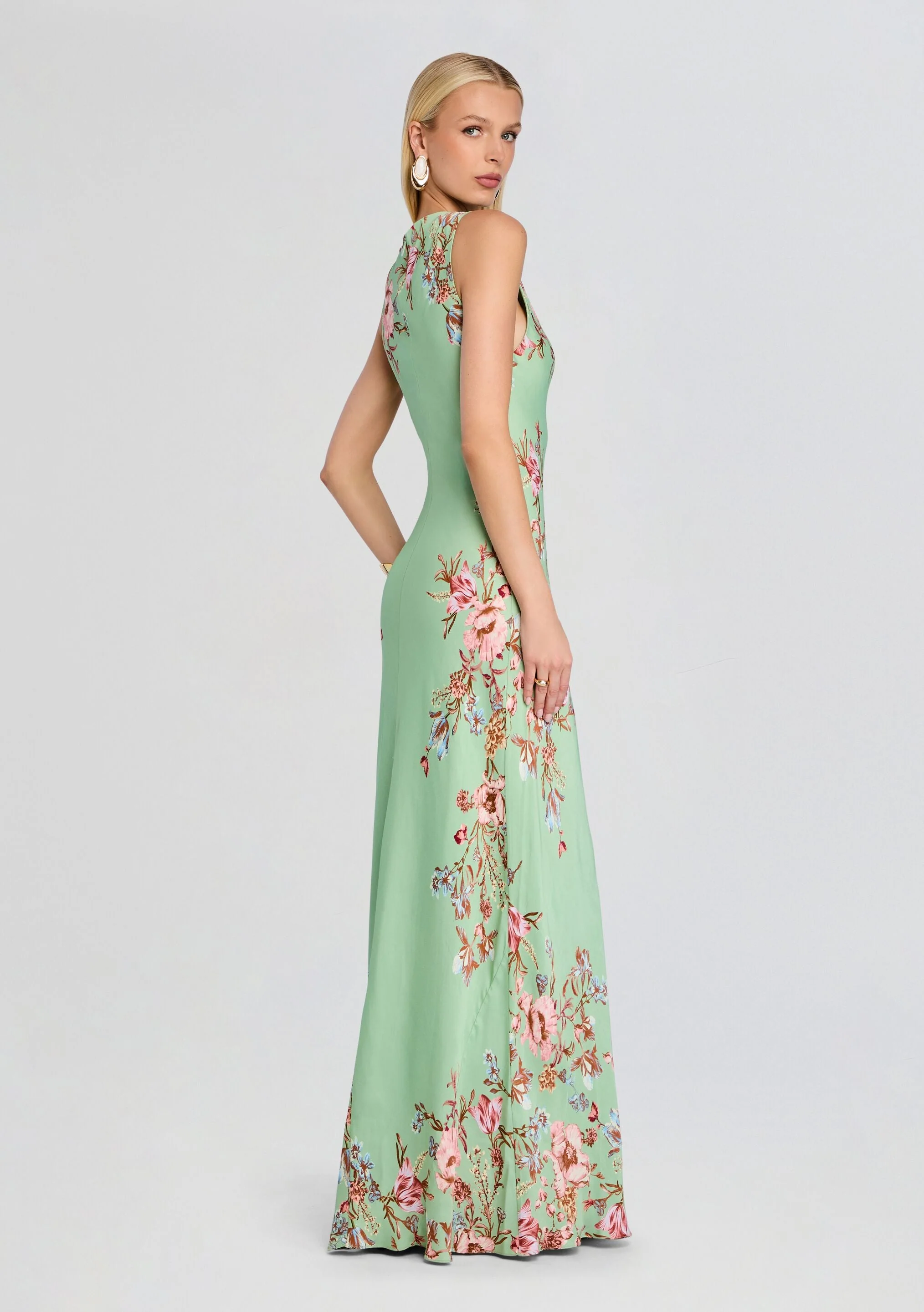Ezra Bias Maxi Dress
