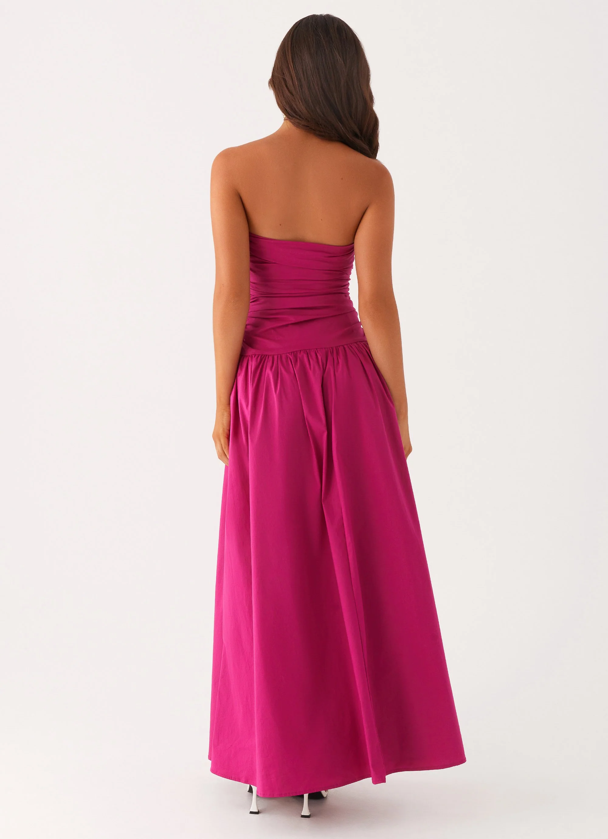 Carmel Maxi Dress - Fuchsia - luluinthesky