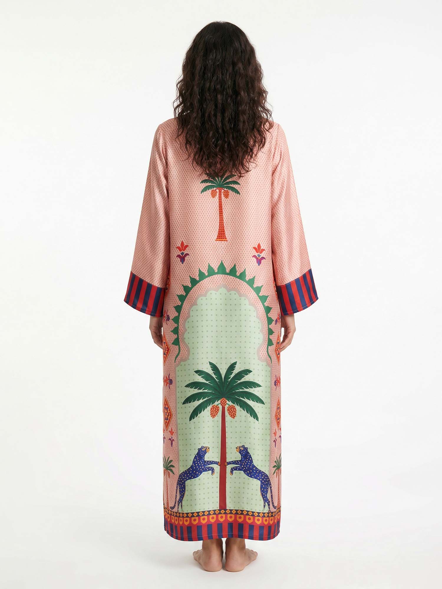 Mystic Palm Maxi Dress