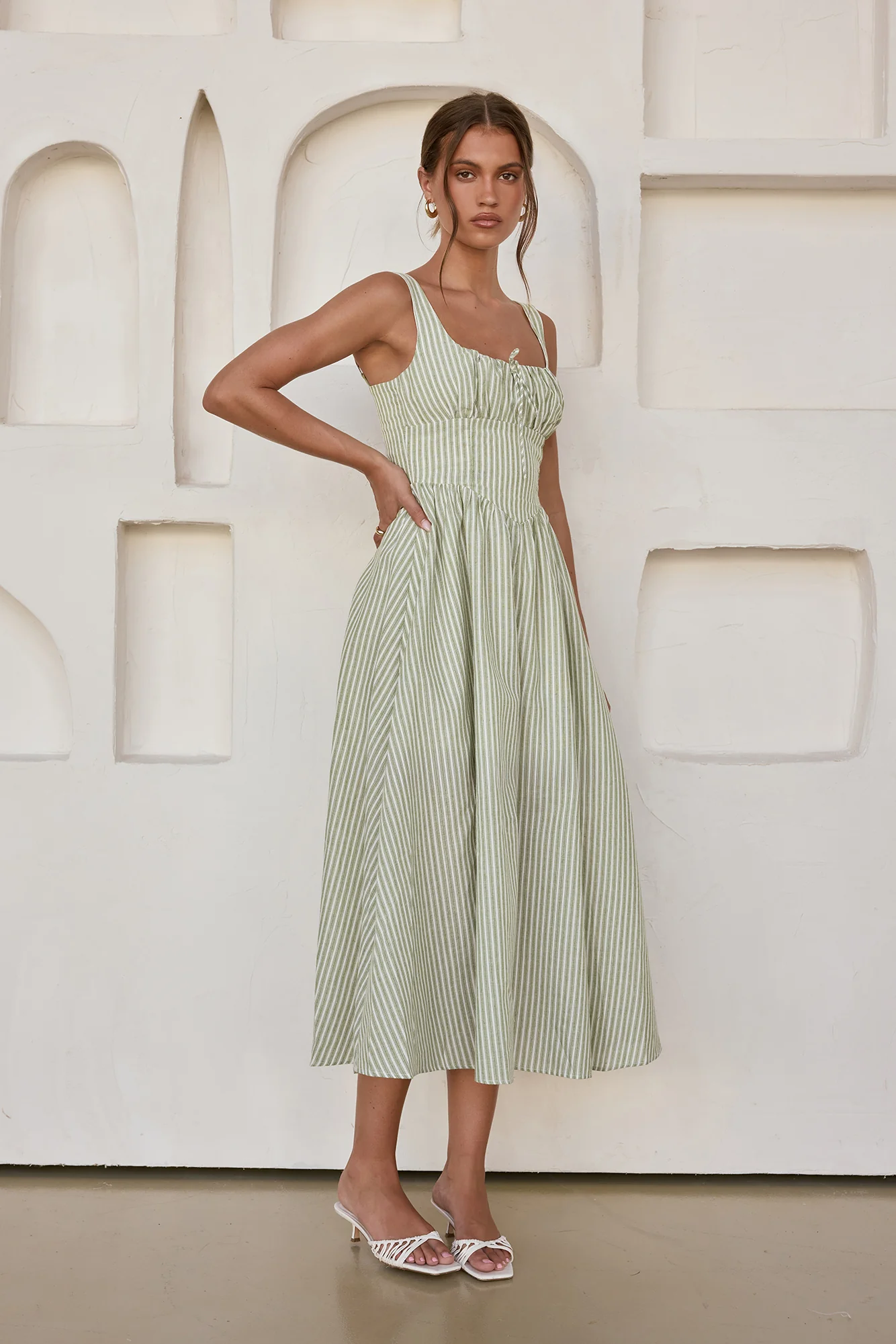 Reasons Why Midi Dress Sage - luluinthesky