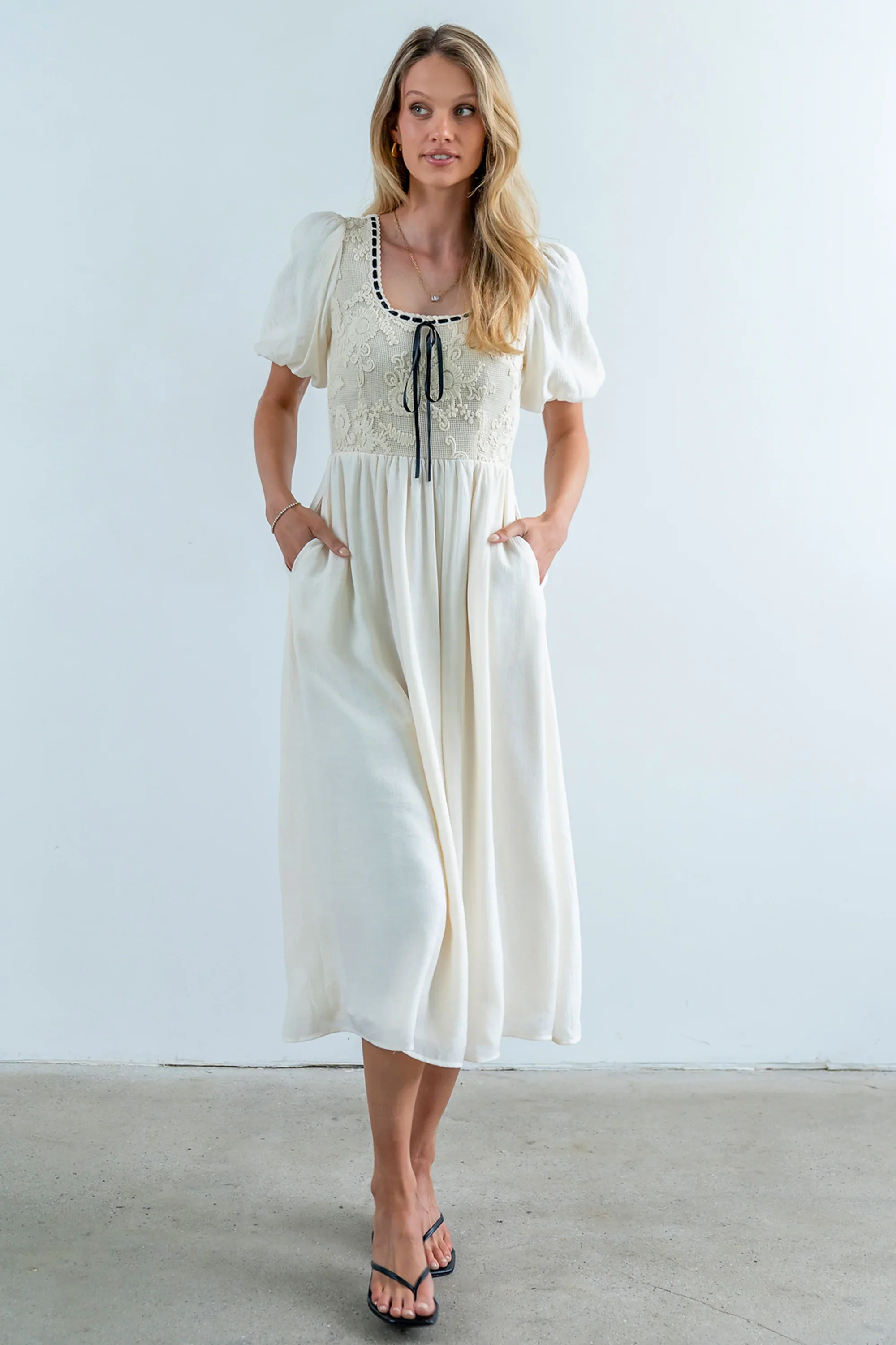 Camryn Embroidered Maxi Dress