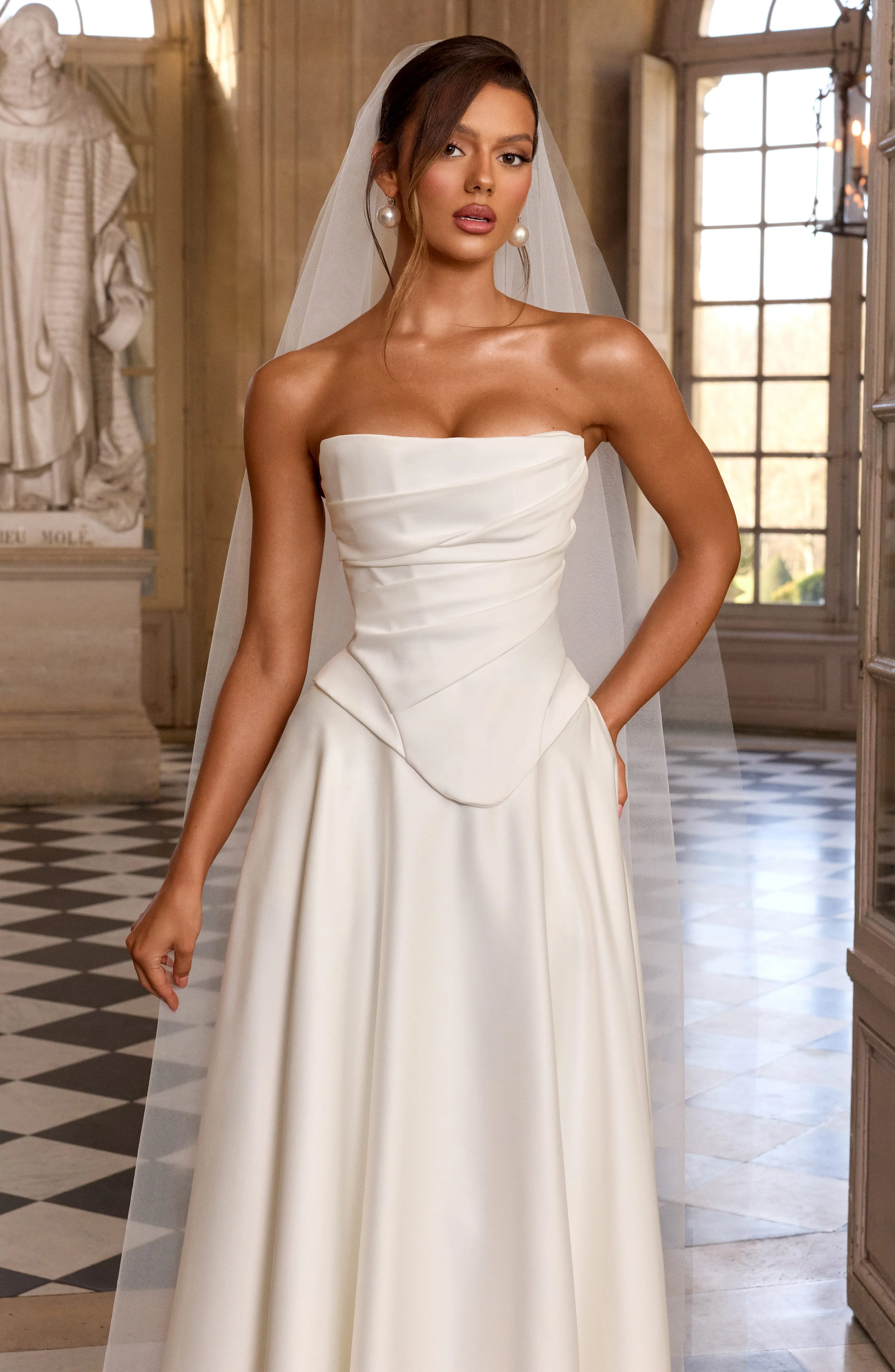 Azolla Corset - Ivory
