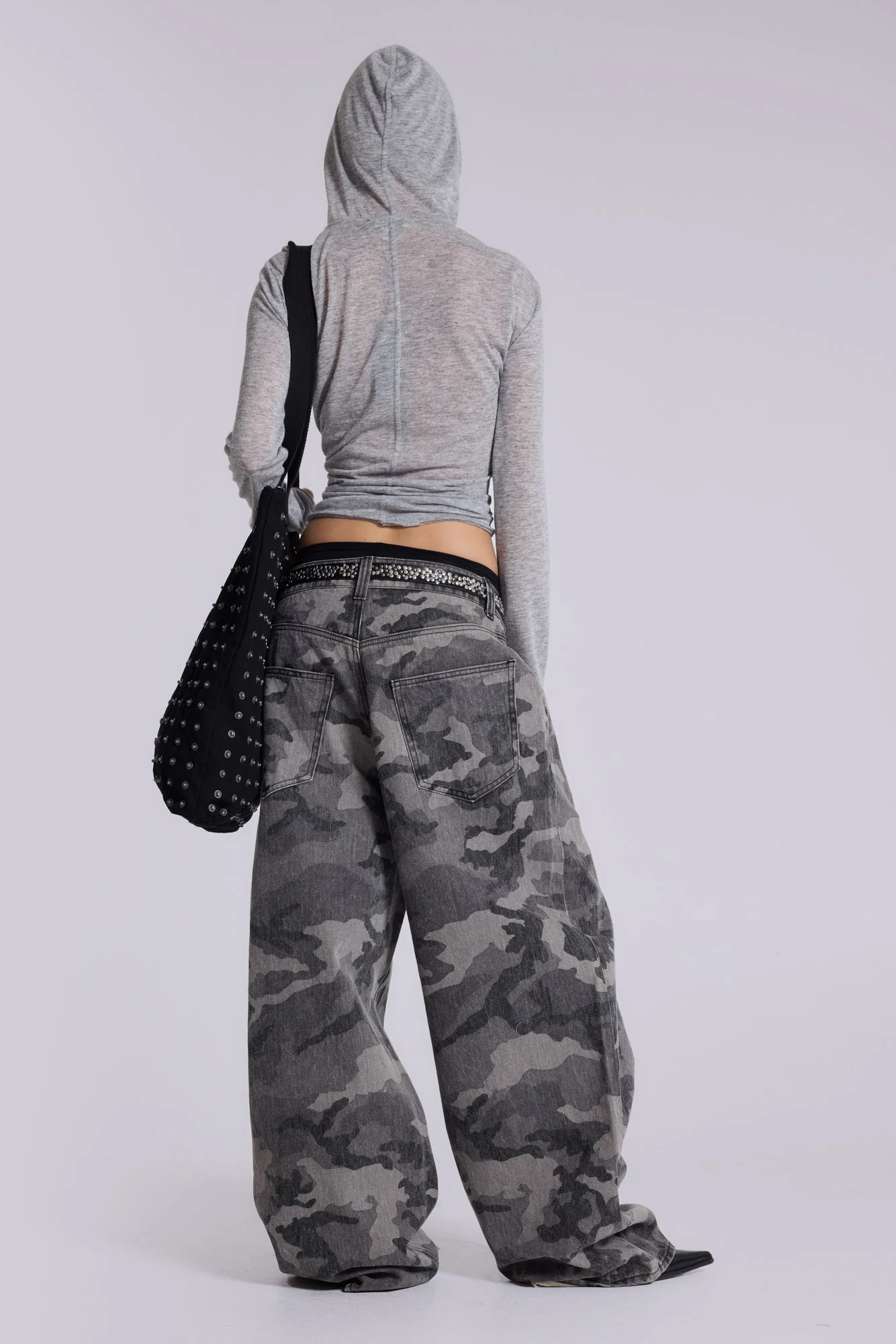 Grey Marl Mist Hoodie