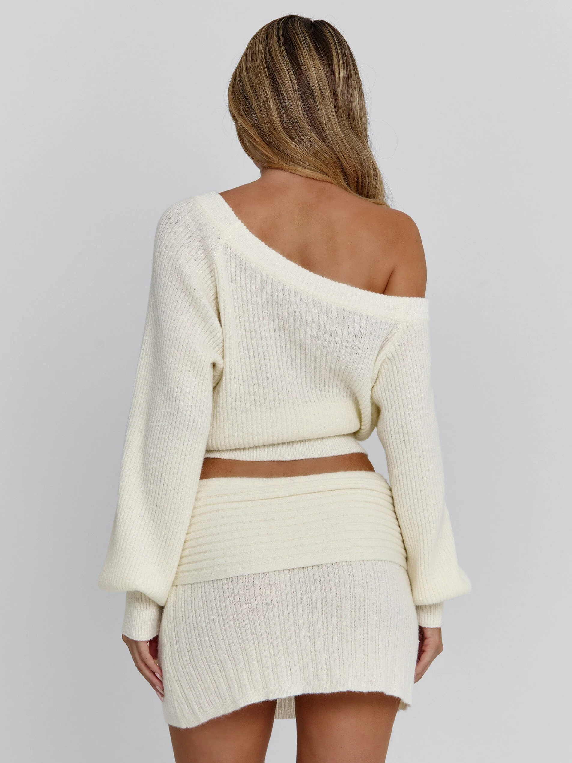 Orena Mini Skirt Ivory