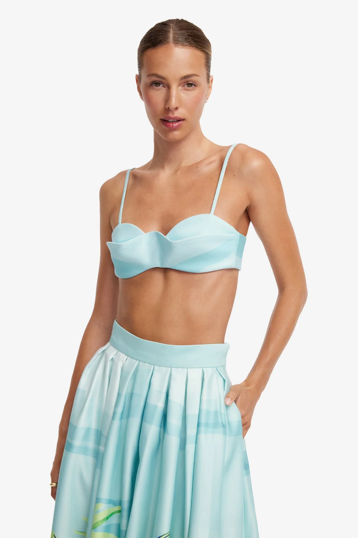 Julia Bralette - Voyage Print