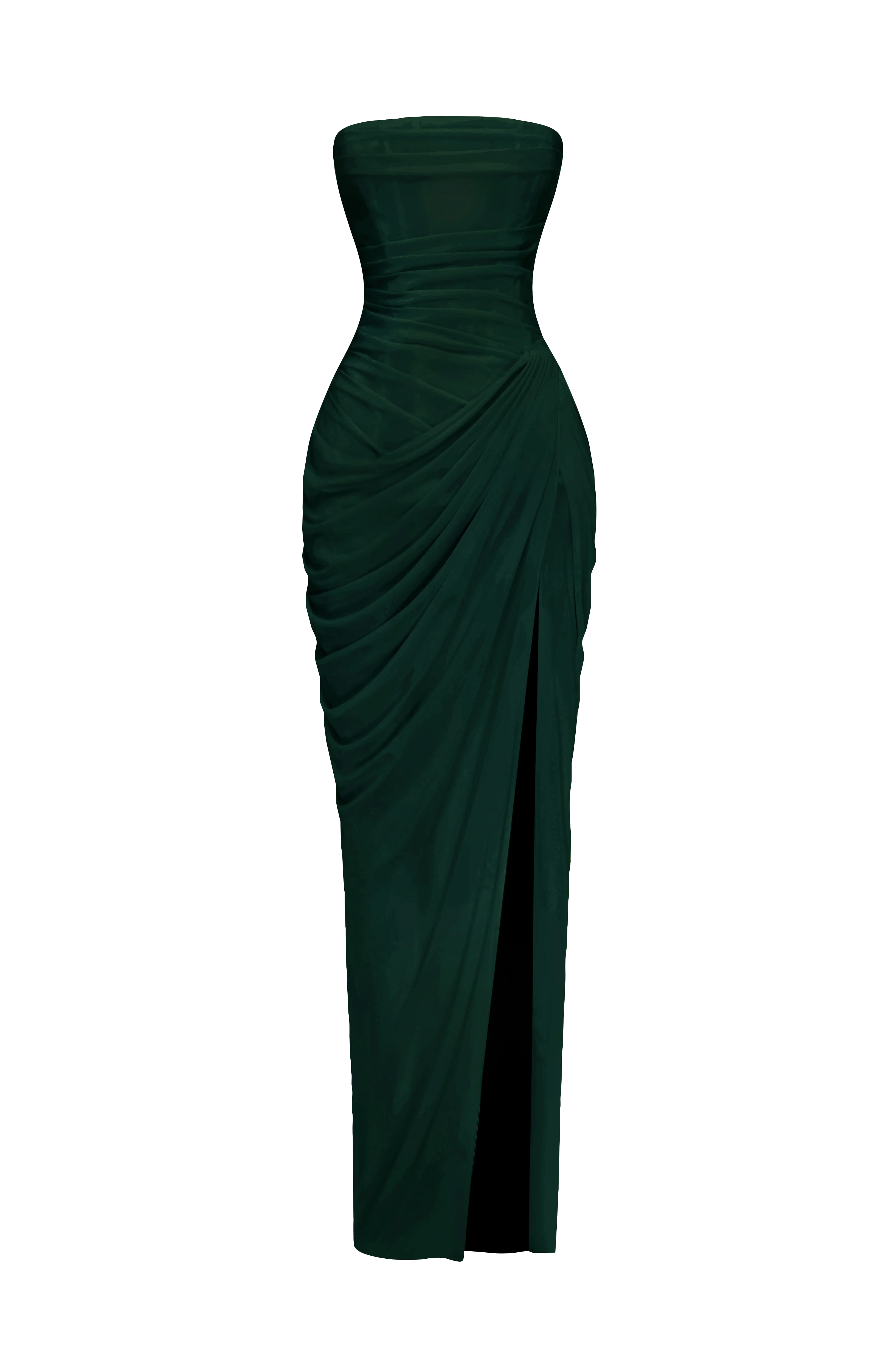 Cyra Maxi Dress - Emerald