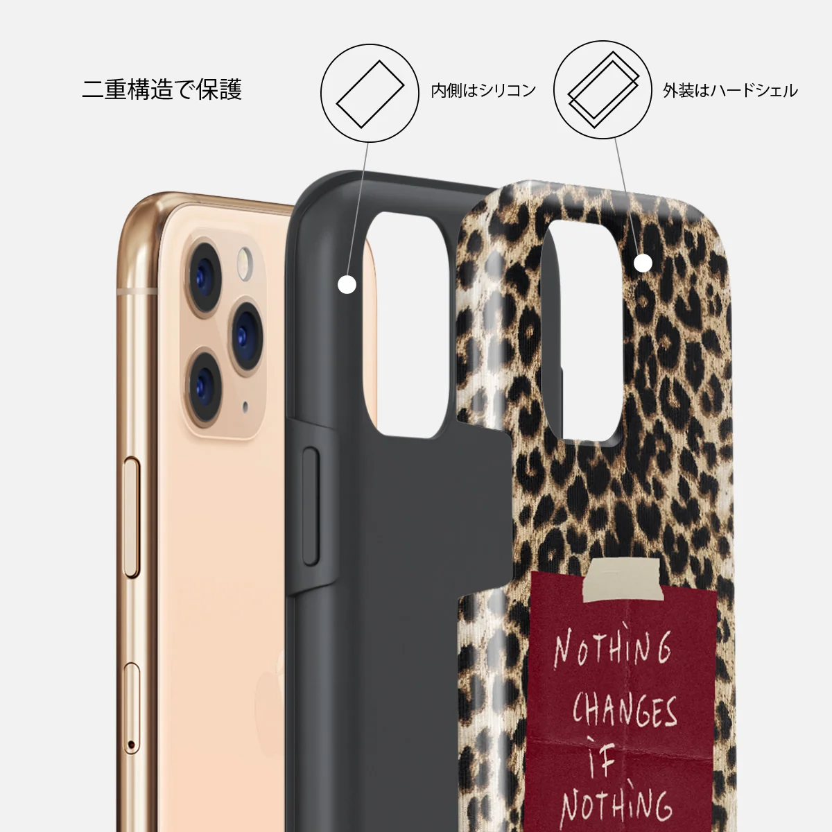 Nothing Changes - iPhone 11 Pro Max ケース