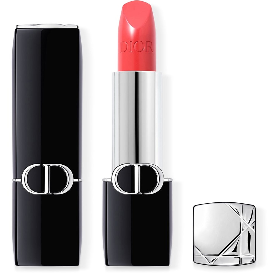 DIOR Pomadki Rouge Dior Lipstick Długotrwała pomadka do ust  - Nawilżająca kwiatowa baza