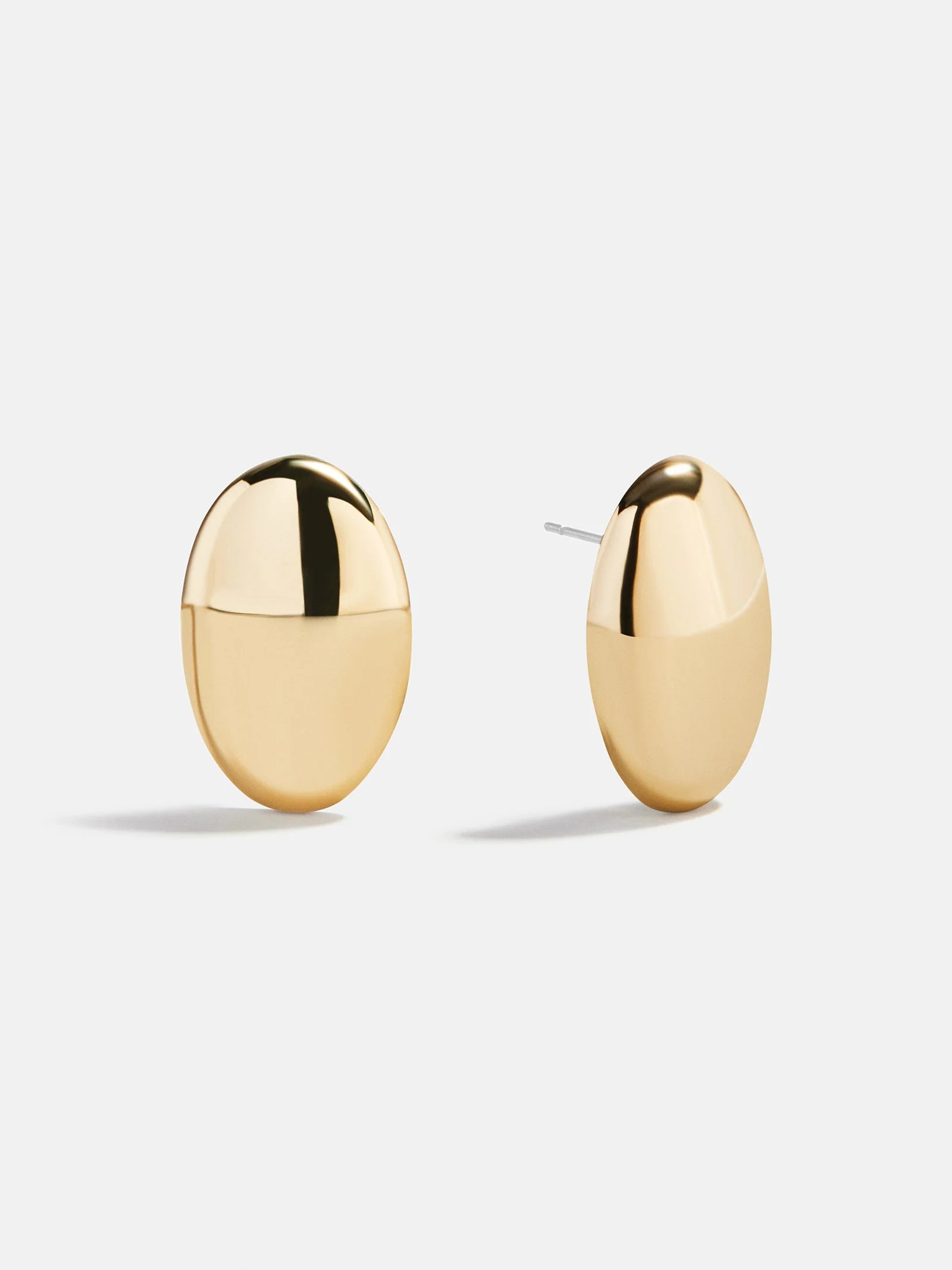 Diane Gold Stud Earrings - Gold