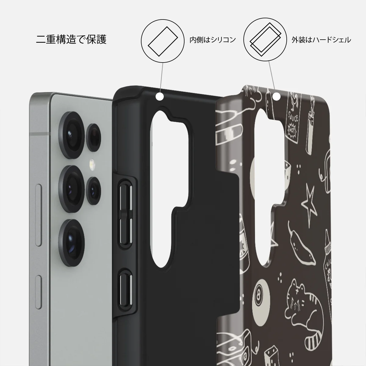 Essentials - Samsung Galaxy S25 Ultra ケース