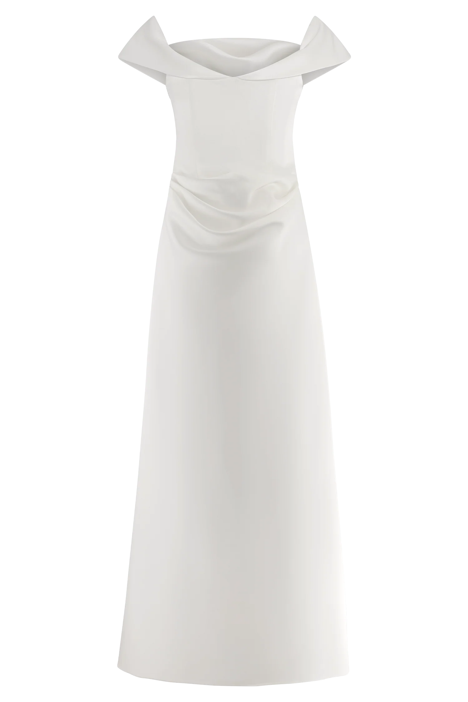 Luna-Satin-Off-Shoulder-Gown-White
