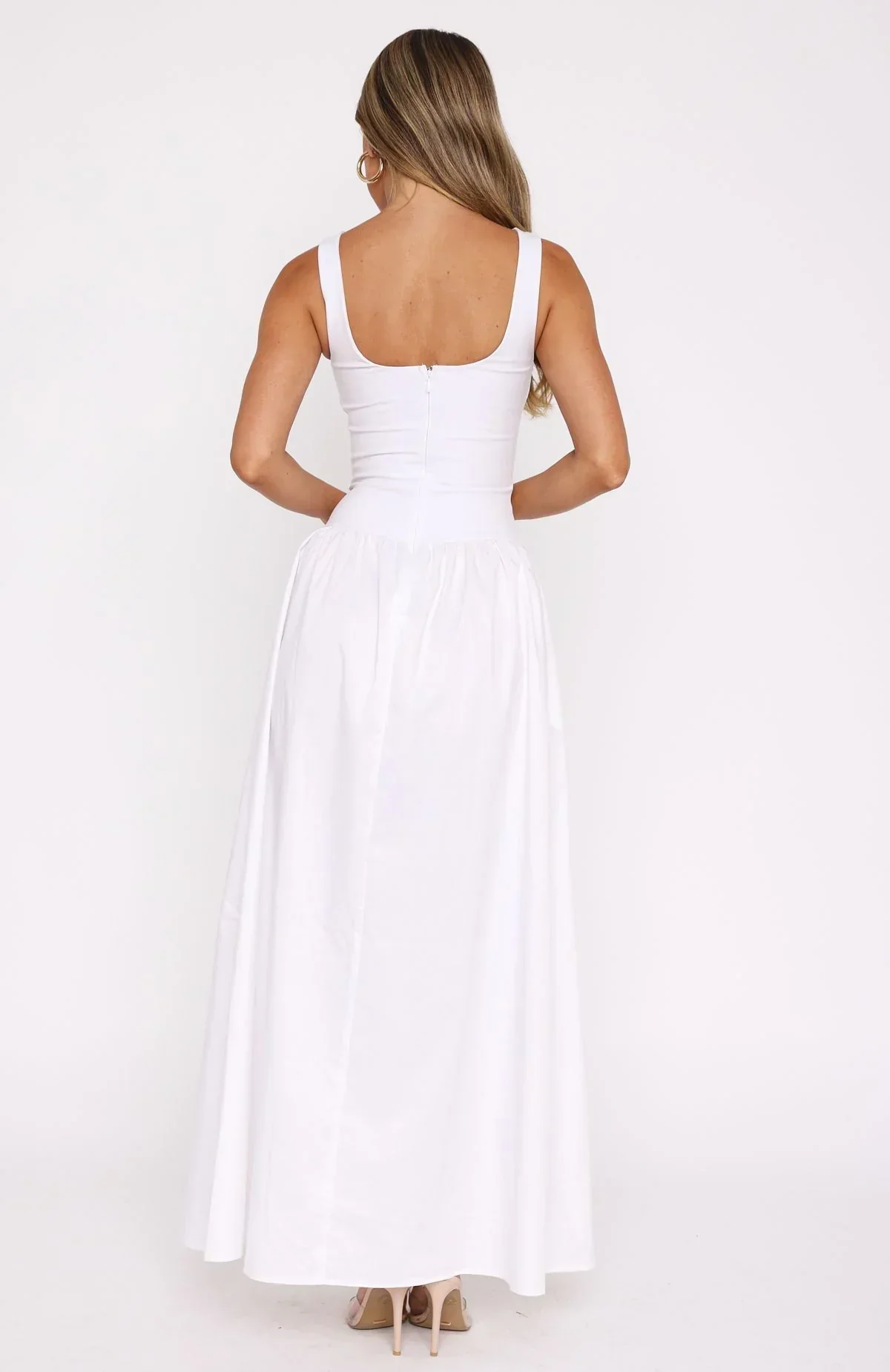 Summer Delight Maxi Dress White - luluinthesky