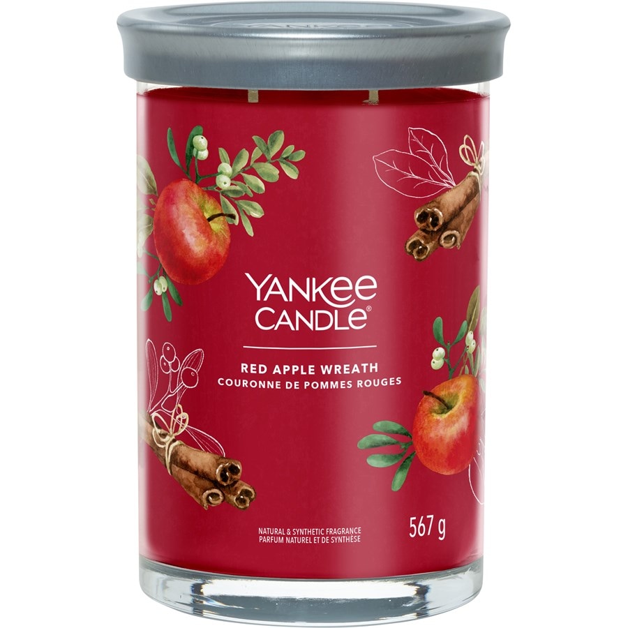 Yankee Candle Tumbler Red Apple Wreath