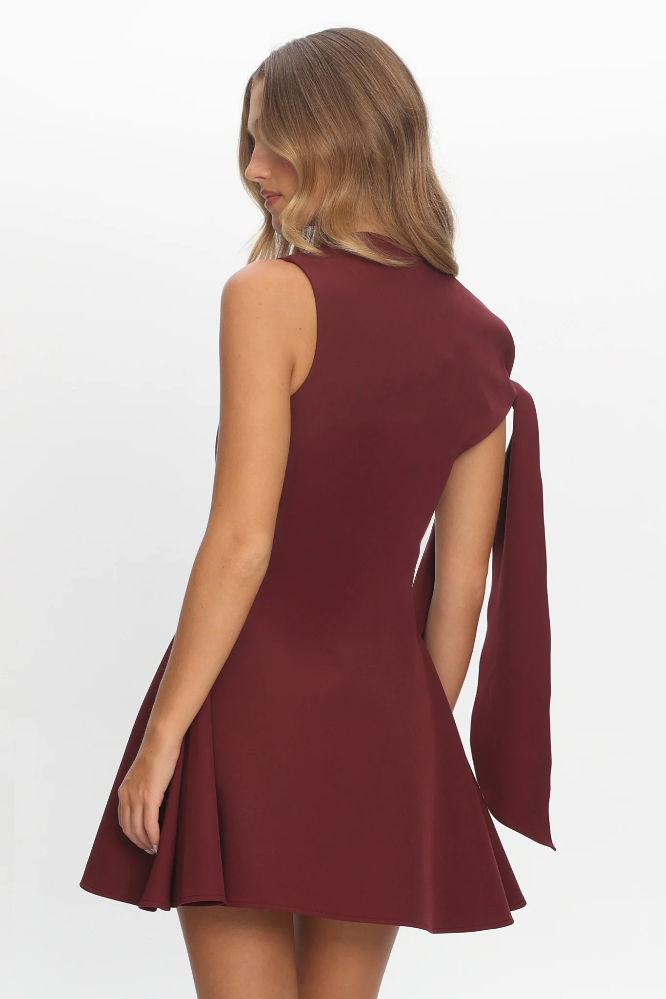 It’s A Match Mini Dress Burgundy - luluinthesky