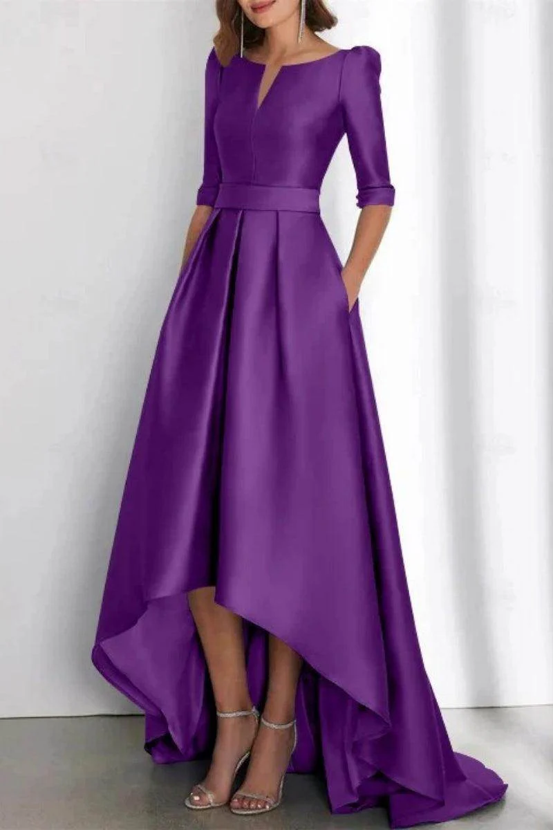 A Line Off The Shoulder Sleeveless Ankle Length Mother Dresses CM0337