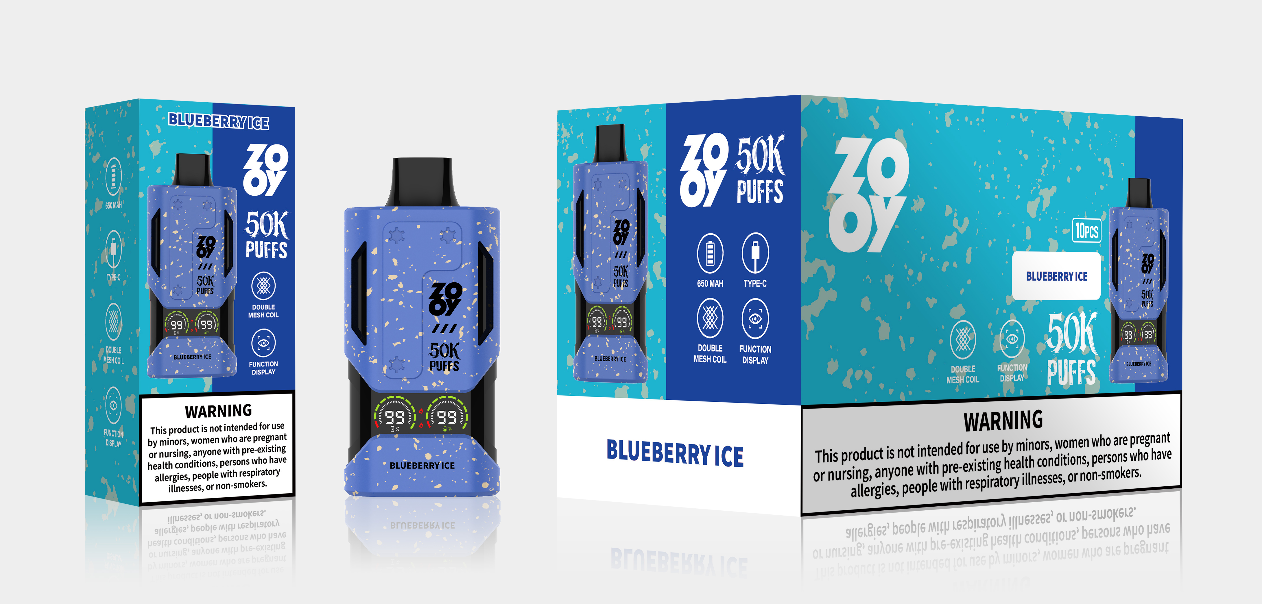 ZOOY MECHA 50K/1 BOX(10 PCS)