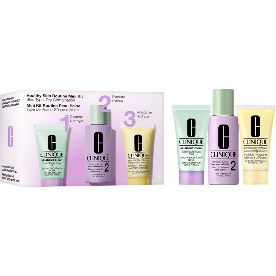 Clinique Nawilżanie Healthy Skin Routine Skin Type 2 Mini Kit