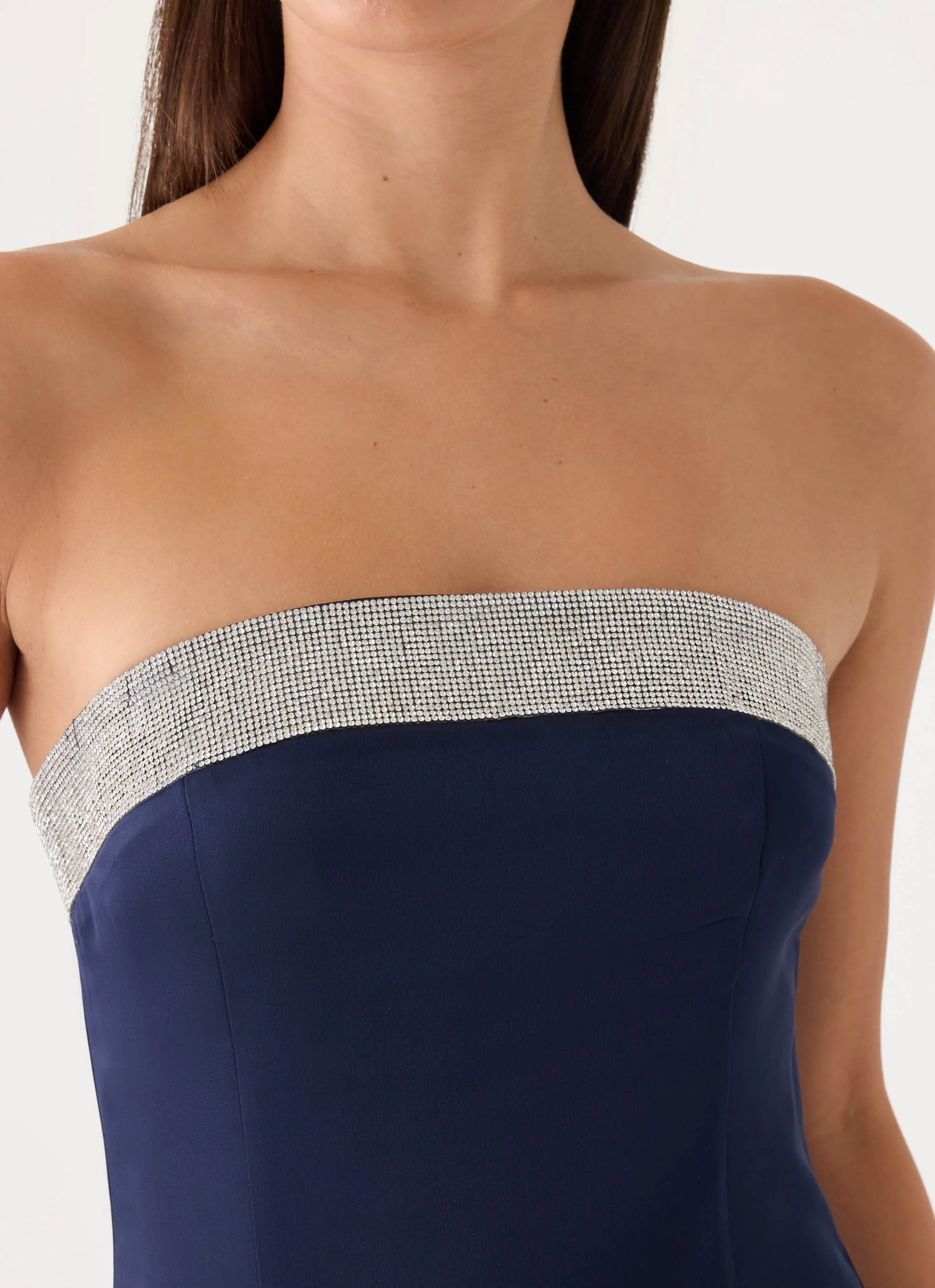 Montese Mini Dress - Navy - FASHION NOB