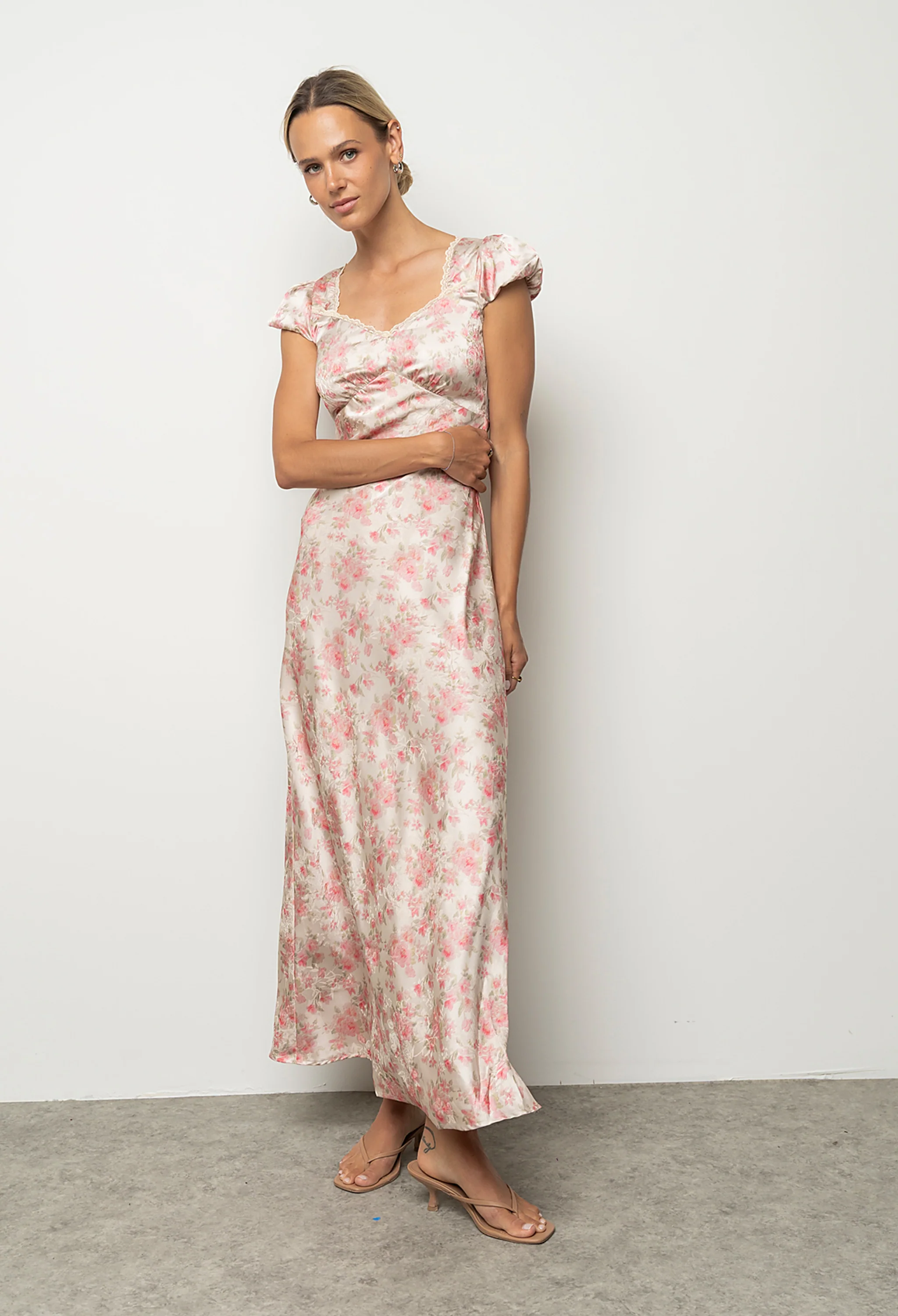 Kiara Floral Maxi Dress