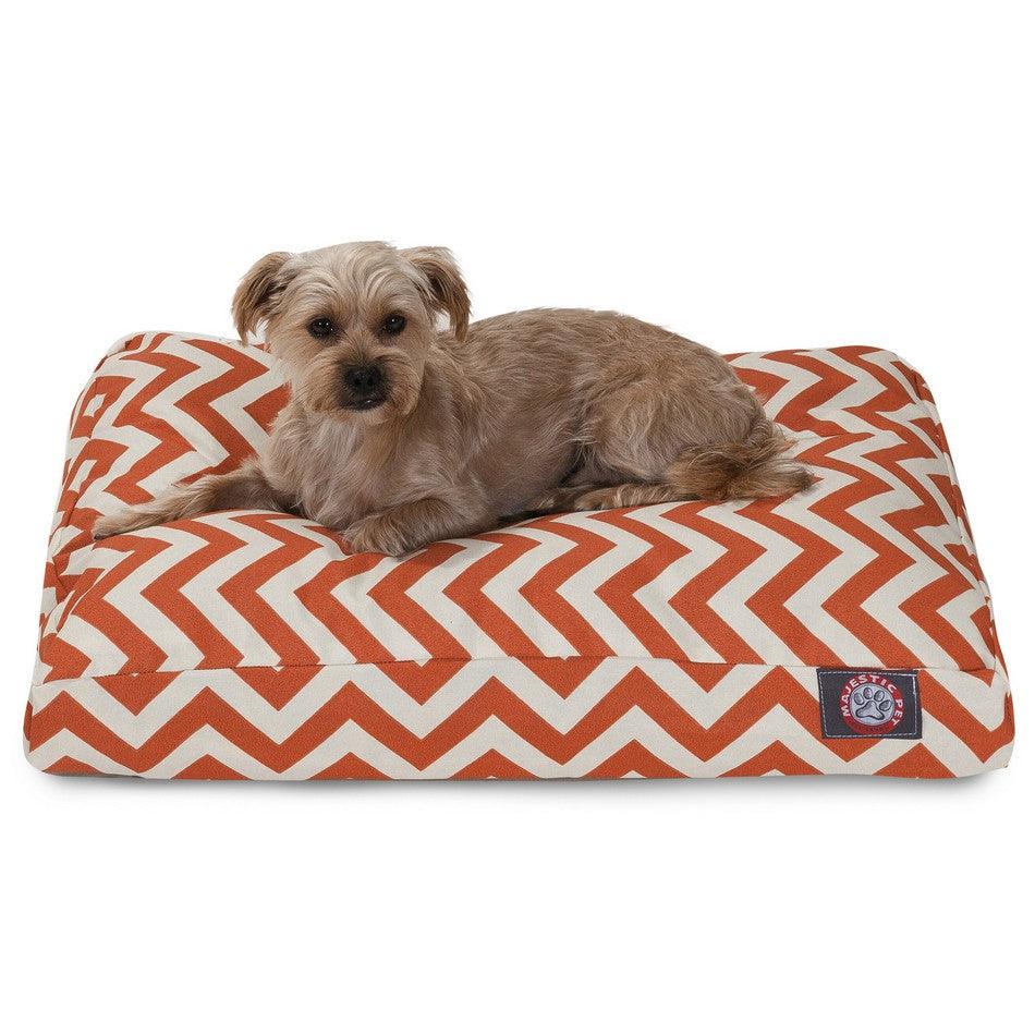 Chevron Rectangle Dog Bed