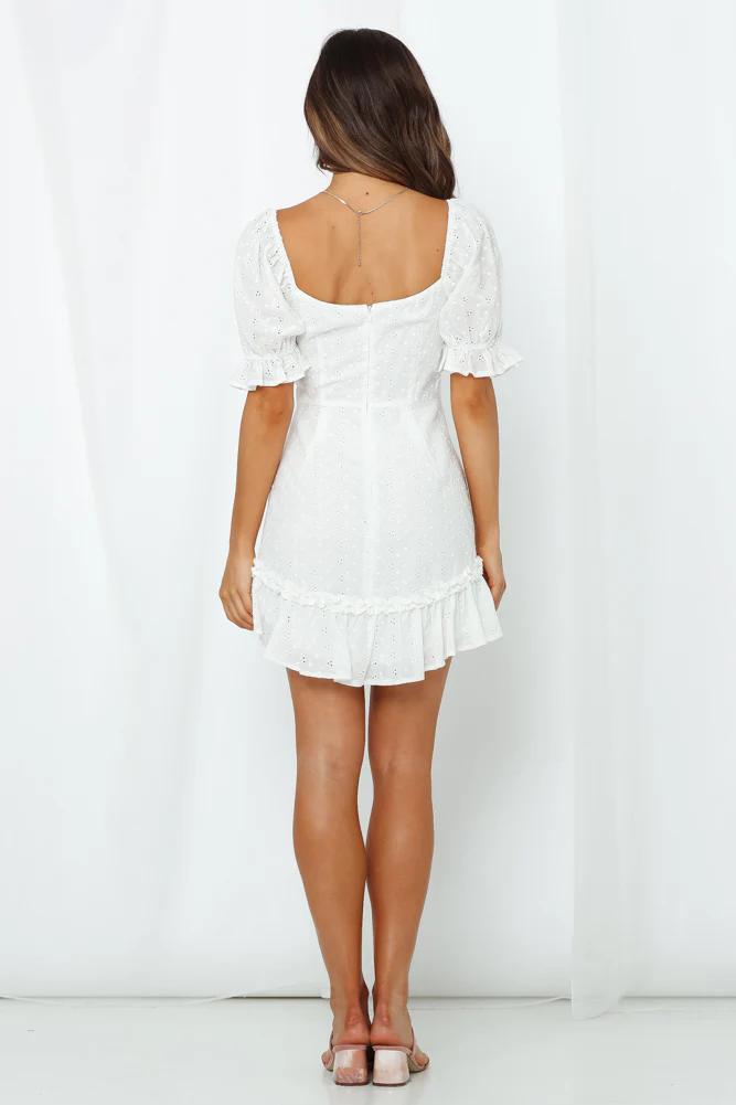 Absolutely Baby Dress White - luluinthesky