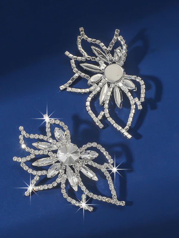 Flower Shape Drop Earrings