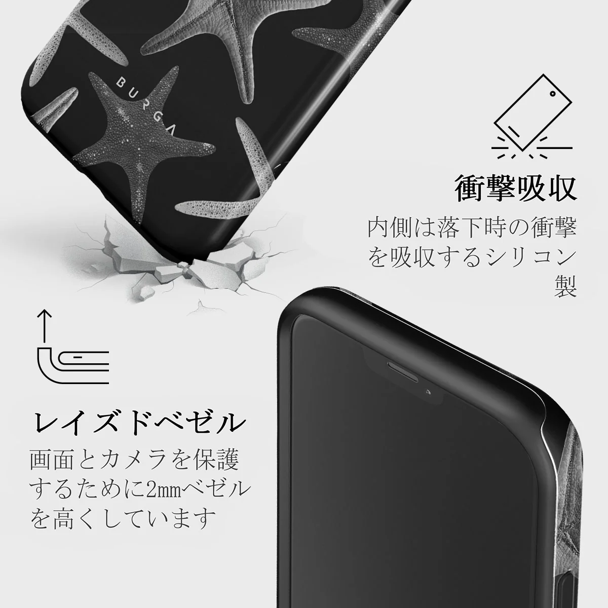Midnight Ocean - iPhone 12 Mini ケース