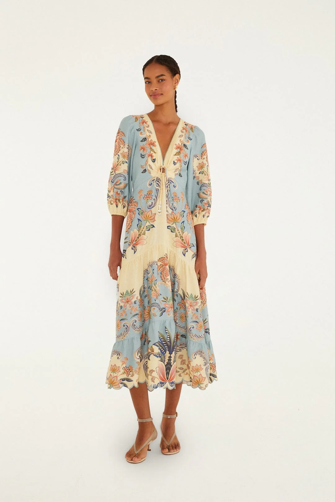 Butter Yellow Boho Beauty Maxi Dress