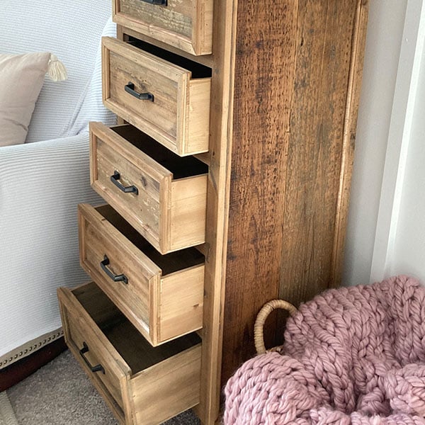 5-Drawer Tall Lingerie Dresser