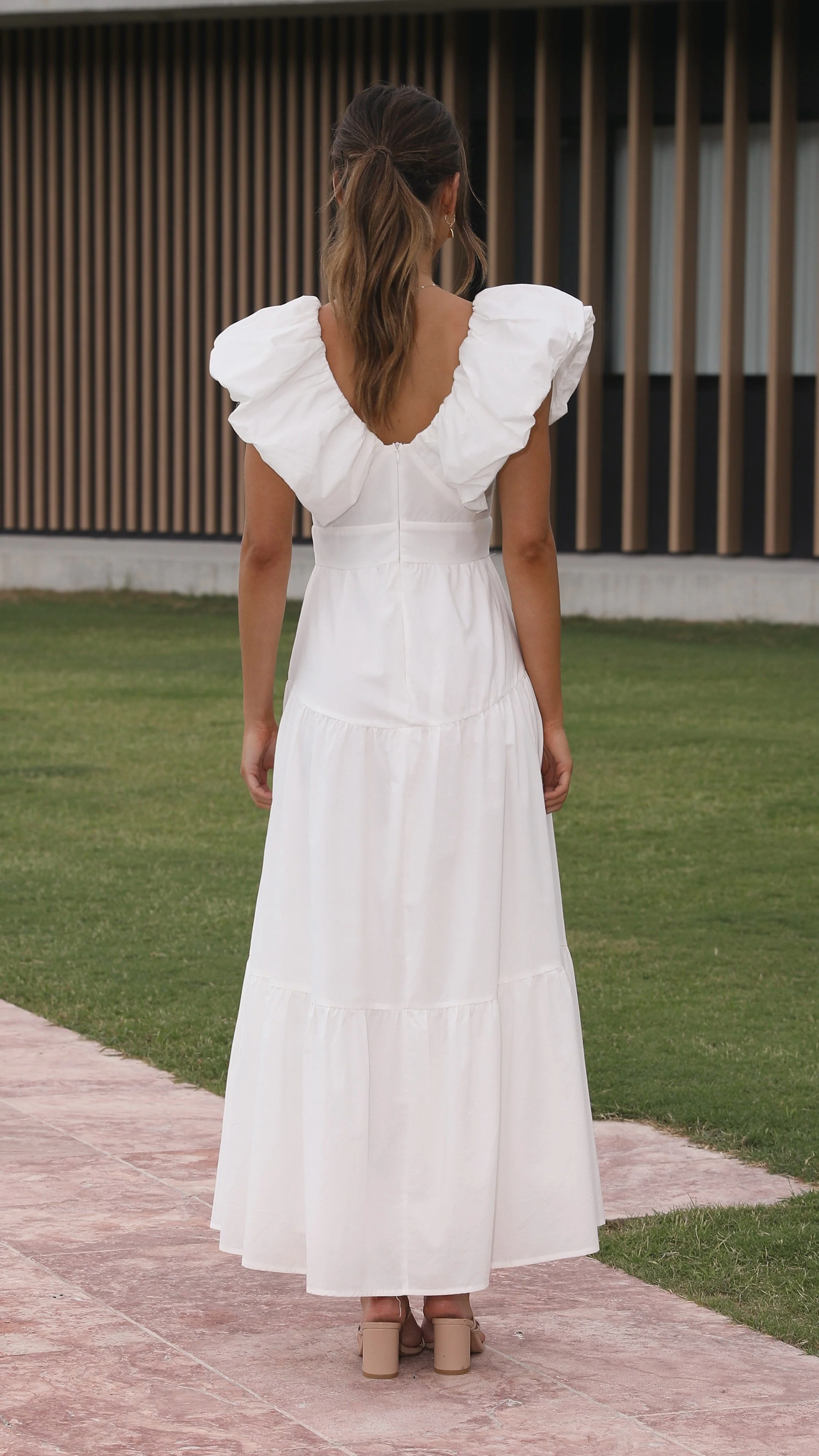 Emma Maxi Dress - White