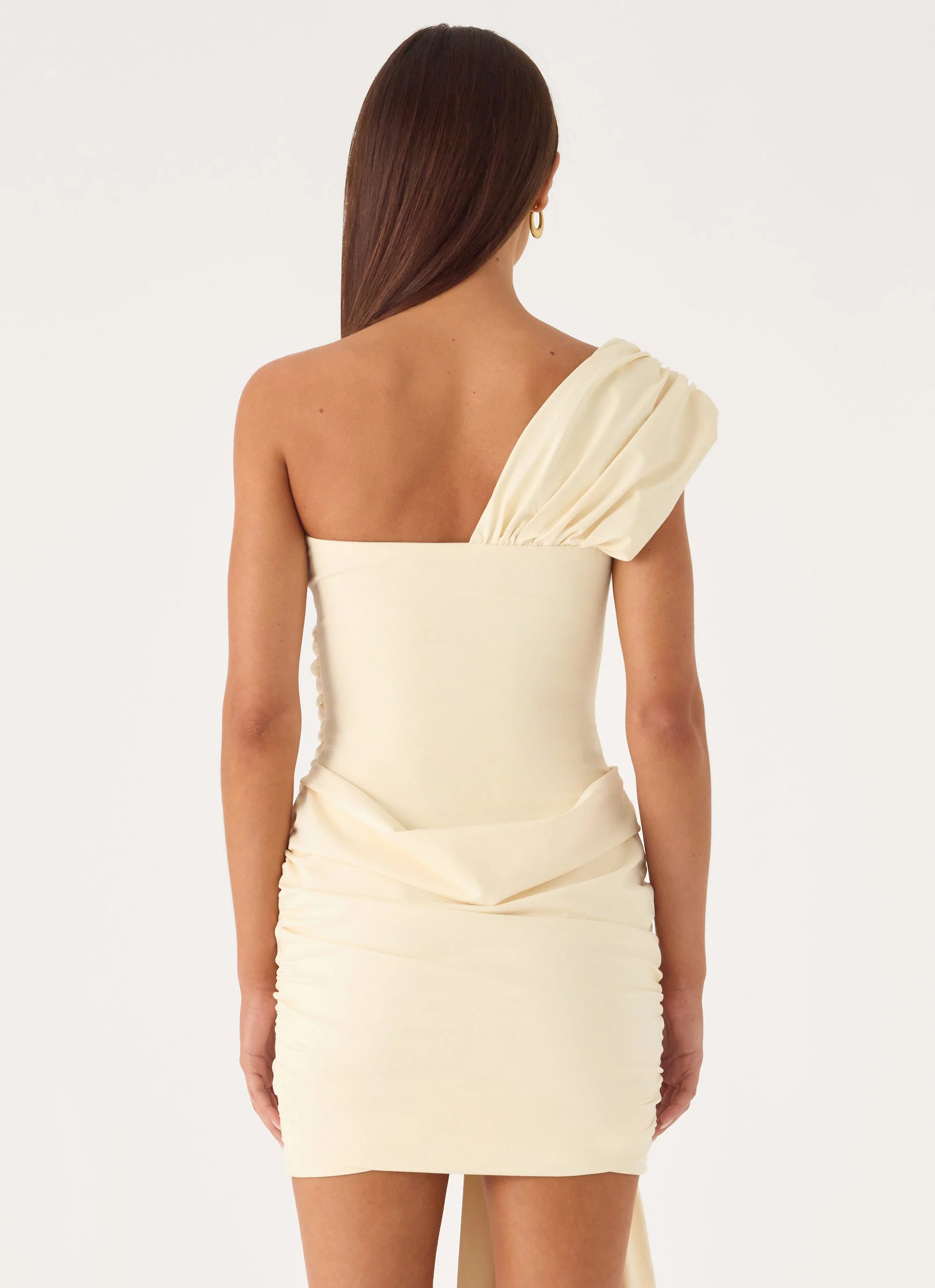 Alizee Mini Dress - Yellow - luluinthesky