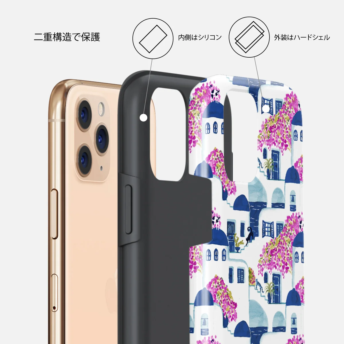Santorini - iPhone 11 Pro ケース
