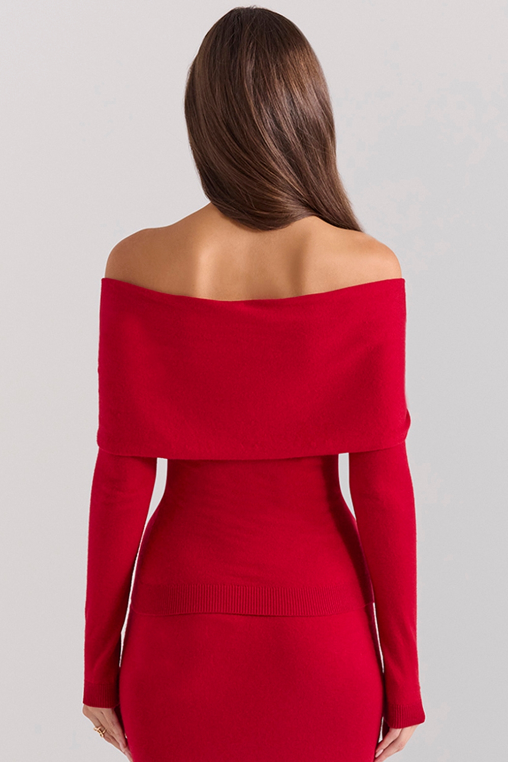 Holly Red Cashmere Blend Sweater