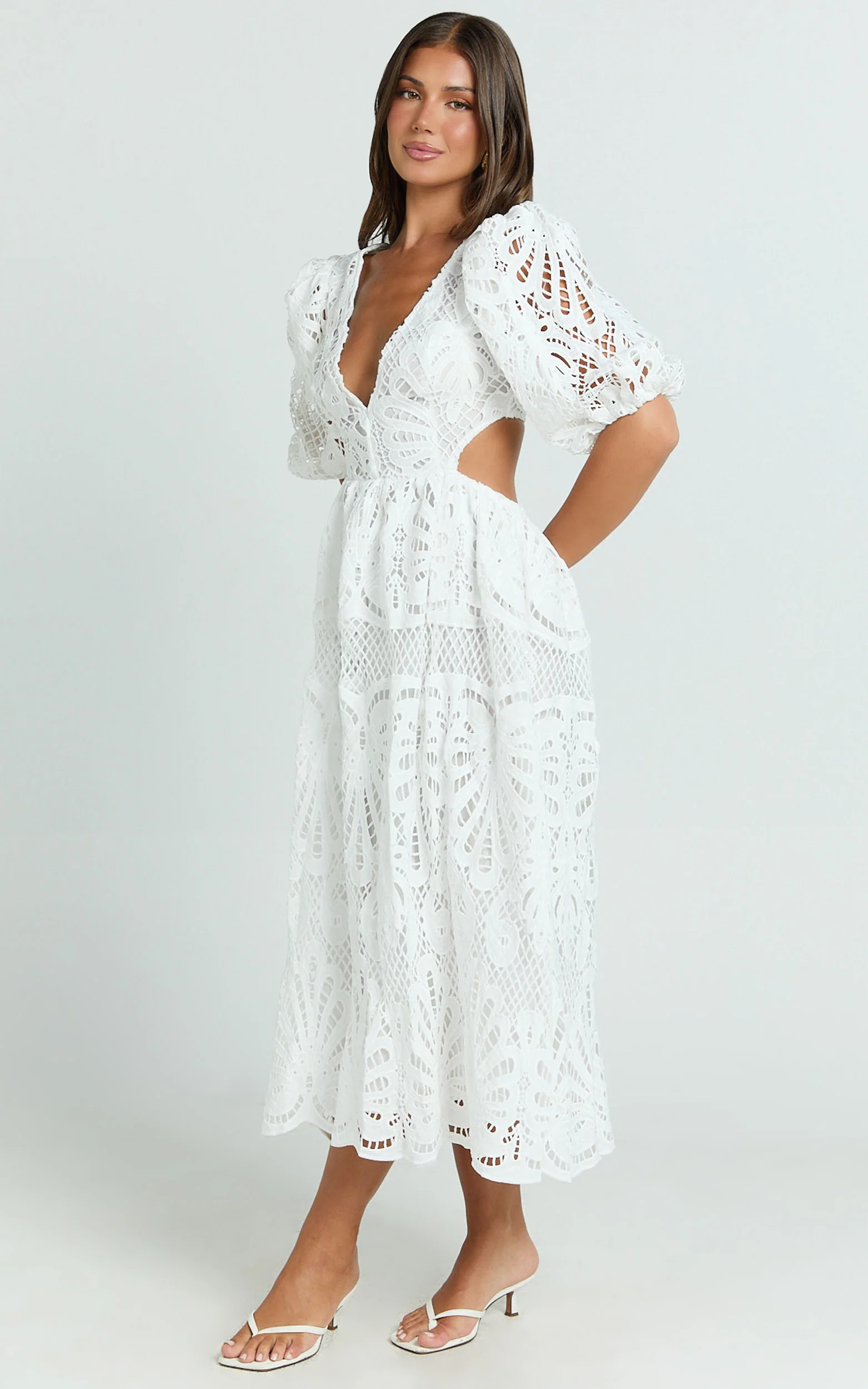 Anieshaya Midi Dress