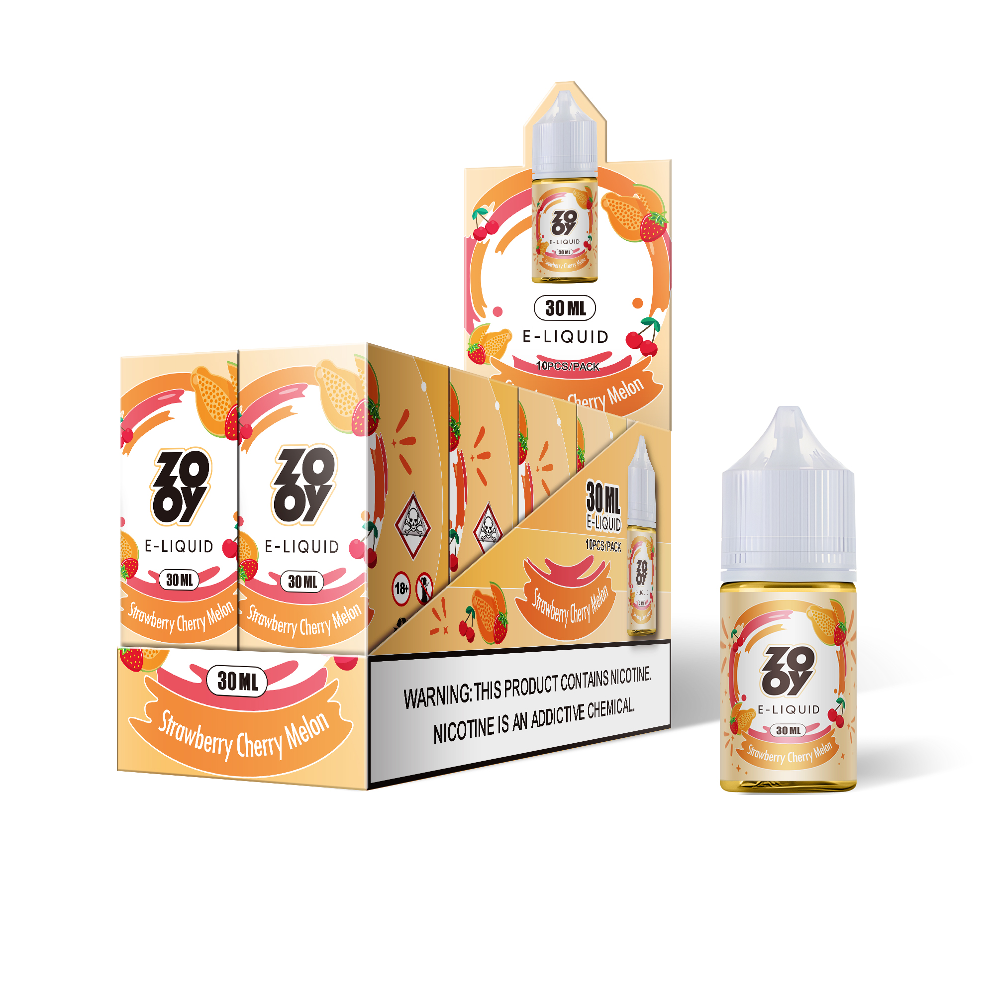 ZOOY 30ML E-Liquid/1 BOX(10 PCS)