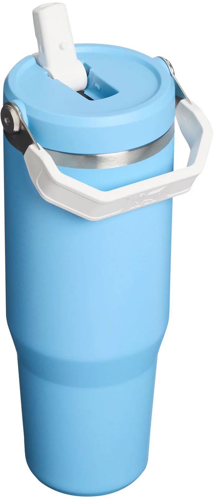 Stanley 30 oz. IceFlow 2.0 Flip Straw Tumbler - Team Light Blue White