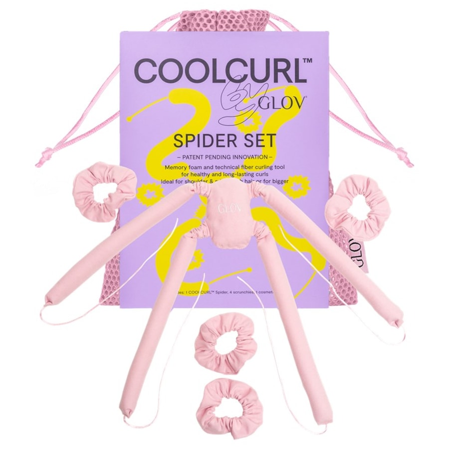 GLOV Zestaw lokówek Spider Coolcurl™ z wieloma prętami bez podgrzewania Cool Curl Spider Set