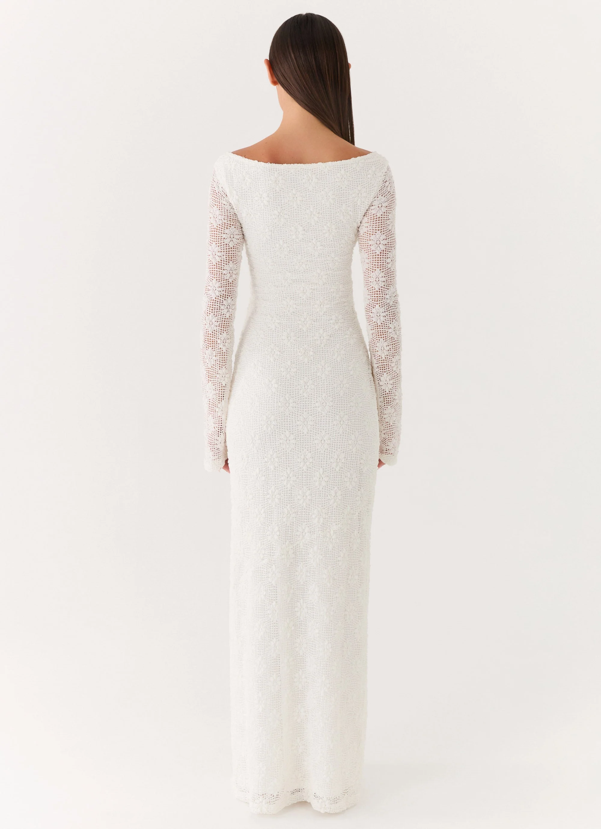 Theresea Maxi Dress - White - luluinthesky