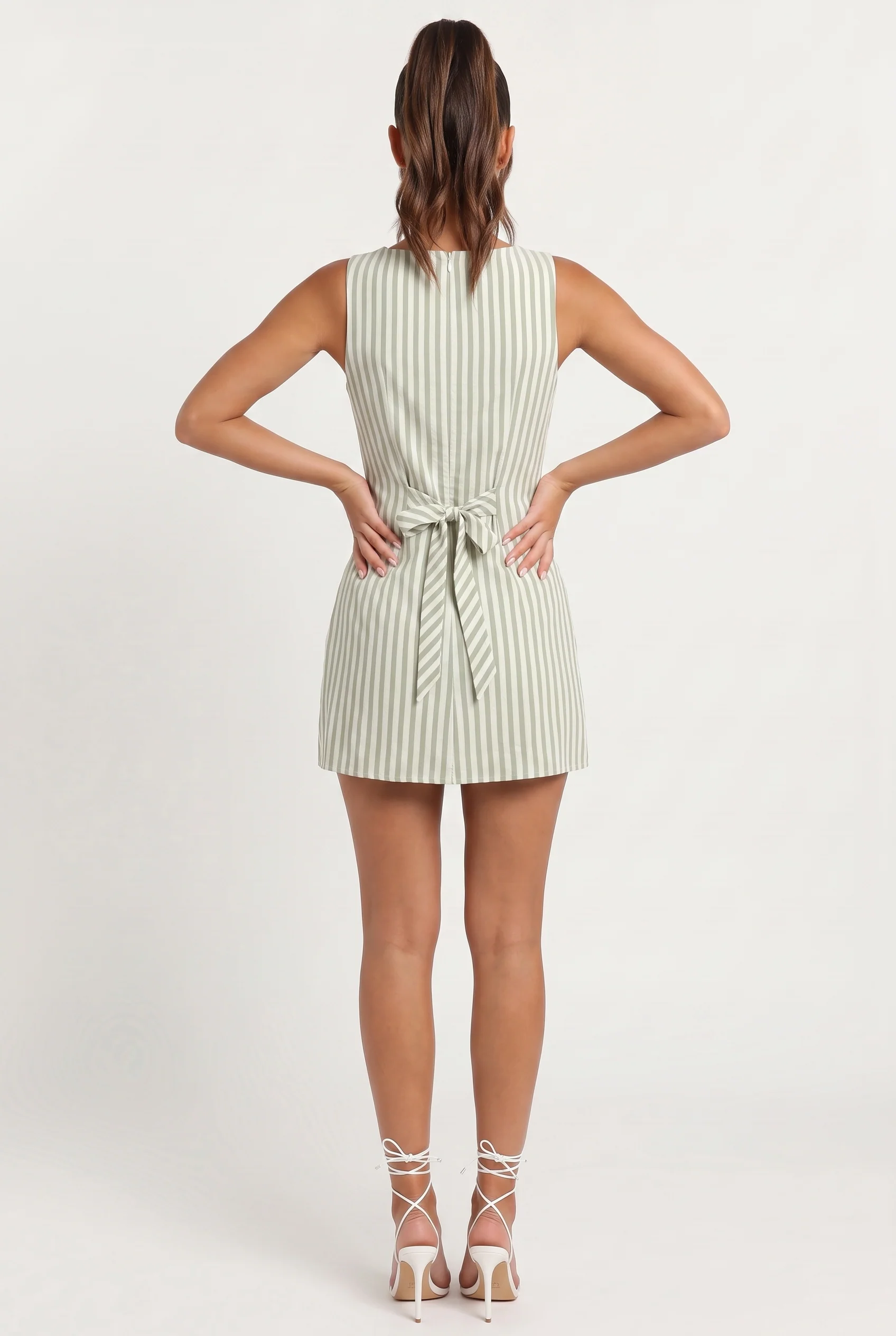 Polished Everyday Pinstripe Mini Dress