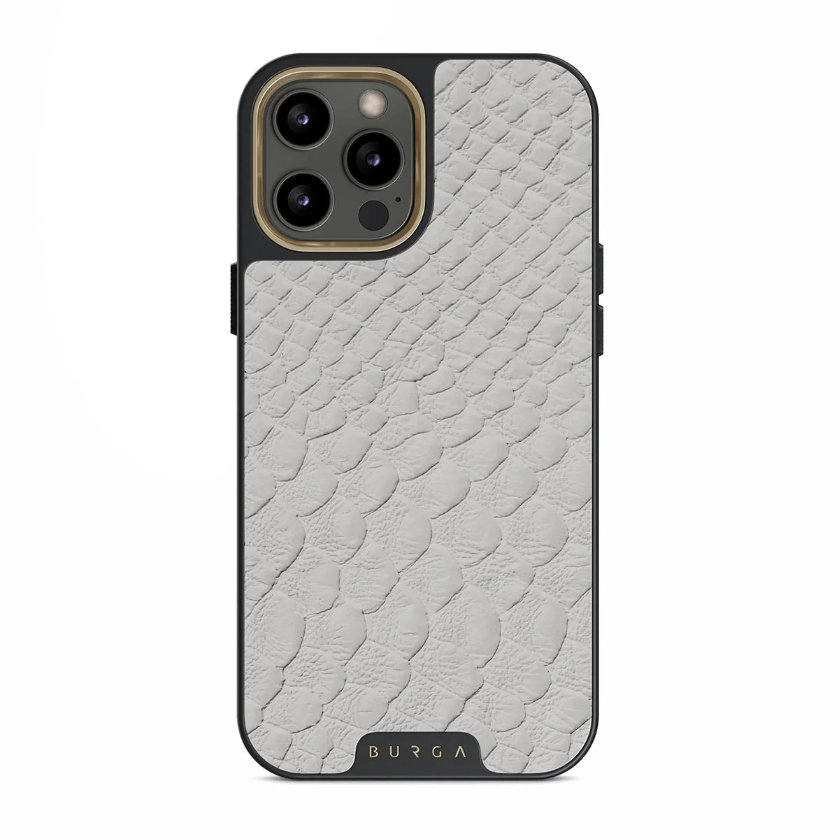 Glacial Desert - White Snakeskin iPhone 12 Pro ケース
