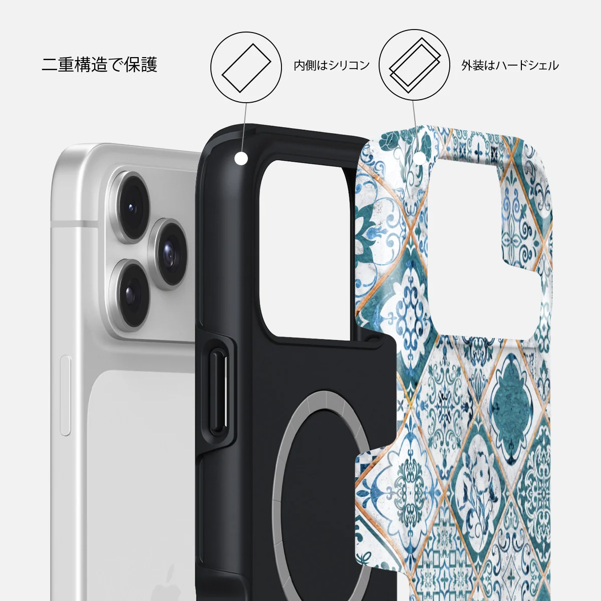 Tropical Oasis - iPhone 17 Pro ケース