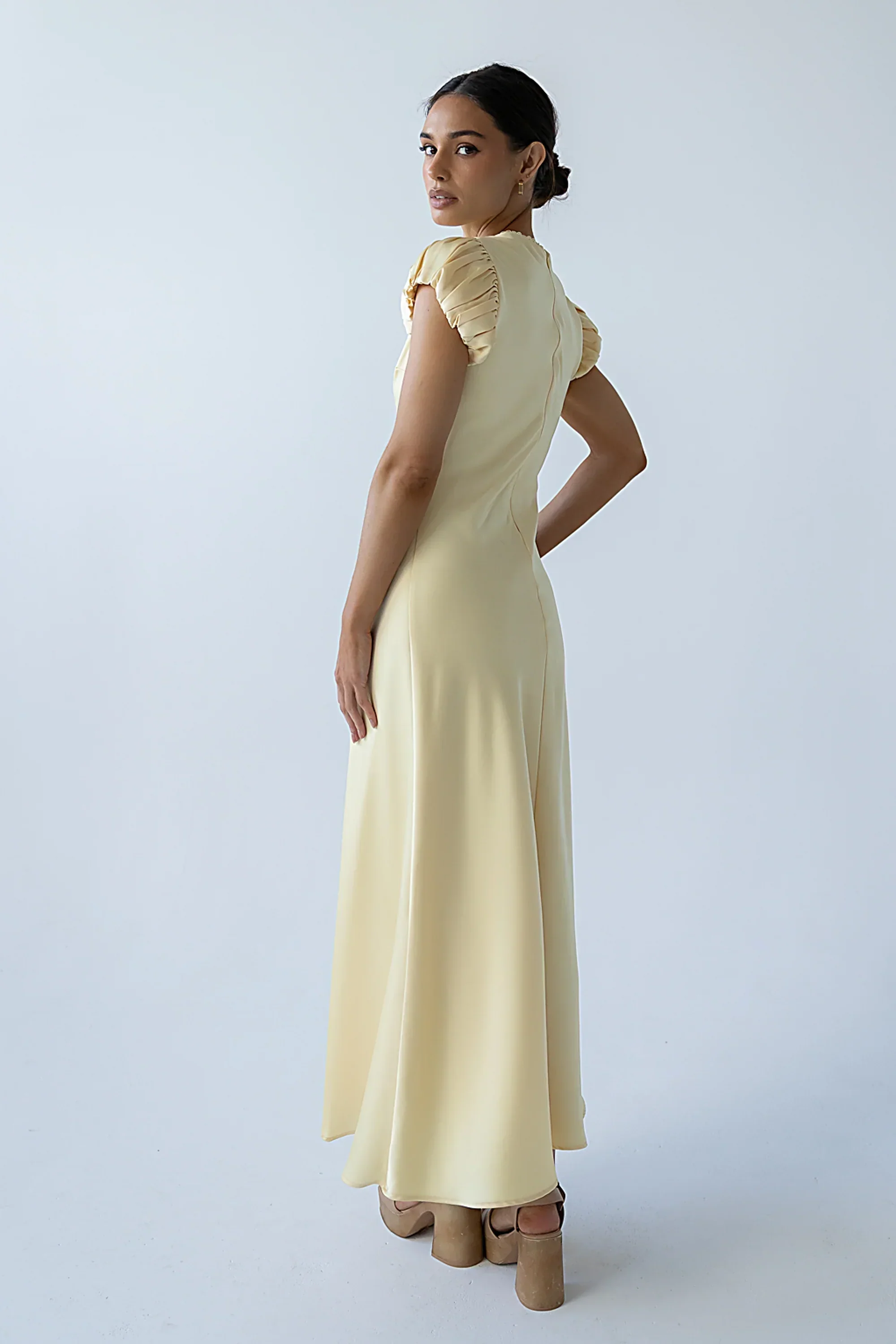 Ellianna Maxi Dress in Yellow