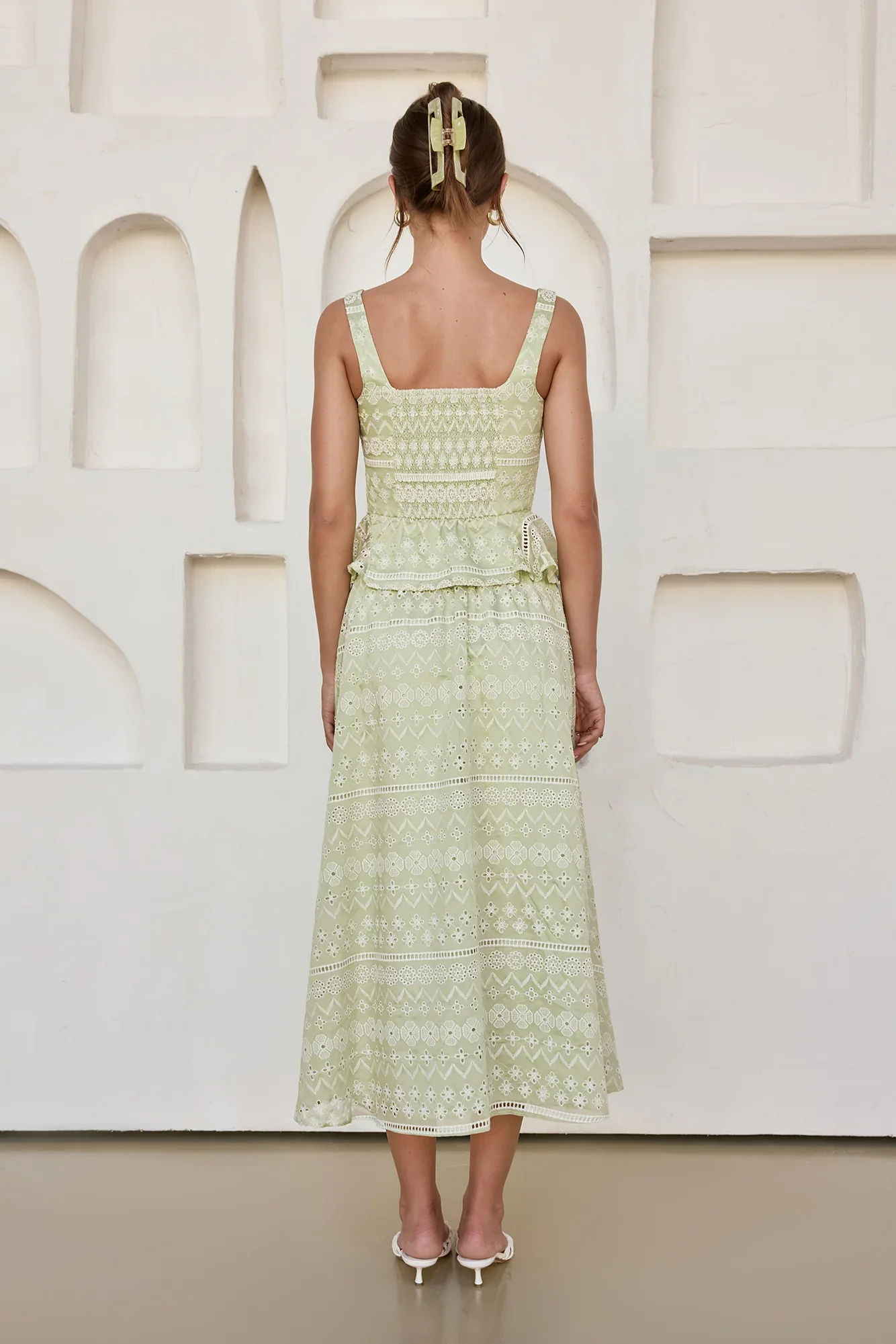 Wishing For Romance Midi Skirt Sage