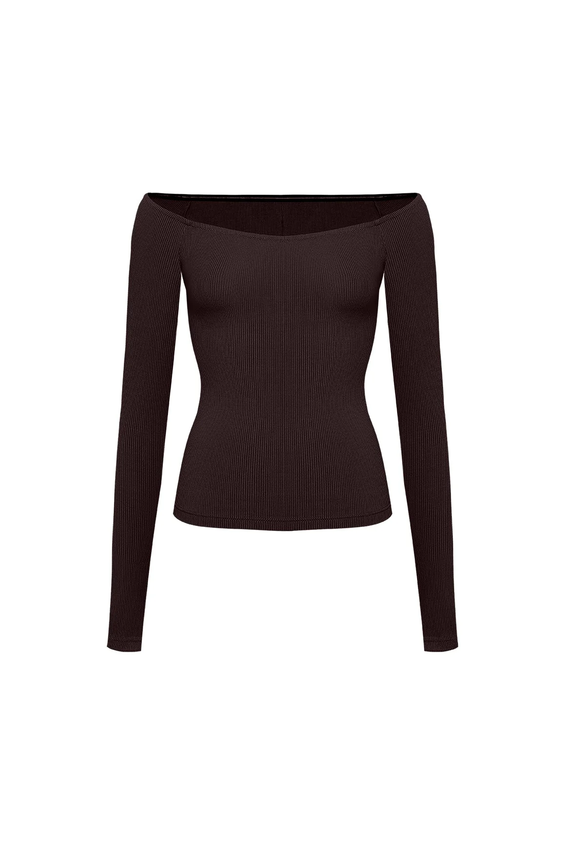 Sculpt Off-Shoulder Top